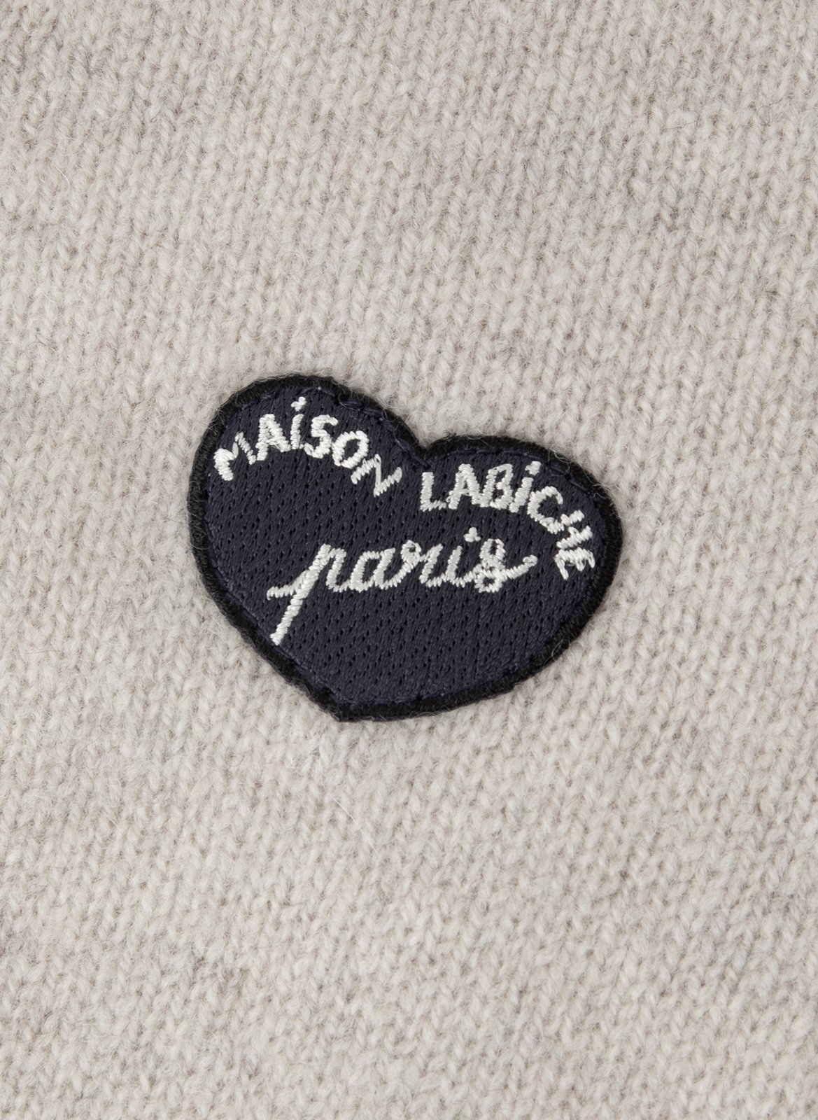 Cardigan Lhomme en laine vierge MAISON LABICHE Gris