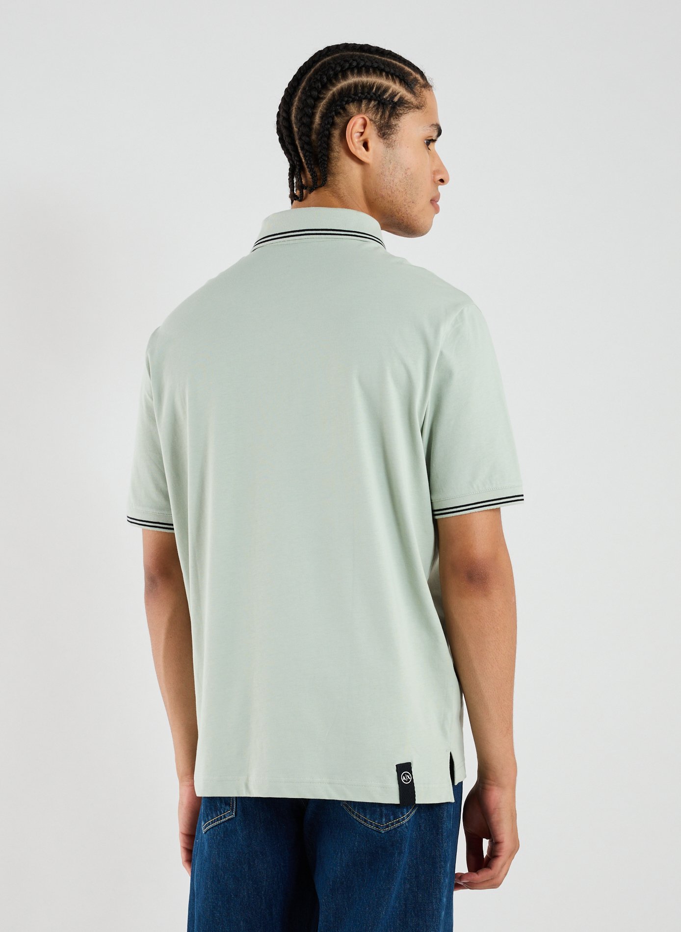  Cotton polo shirt  ARMANI EXCHANGE Grey