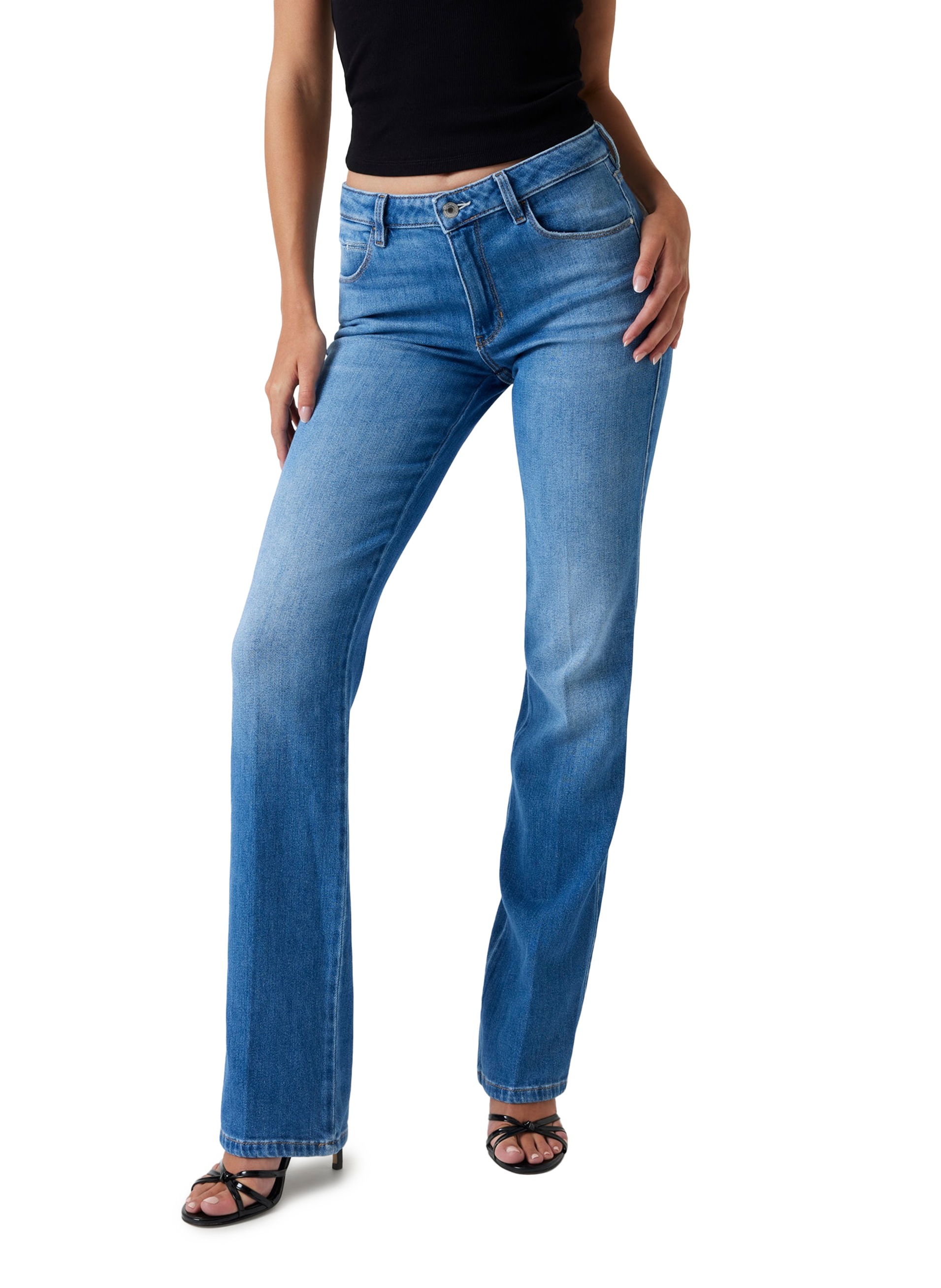 GUESS Jean sexy droit  Blue
