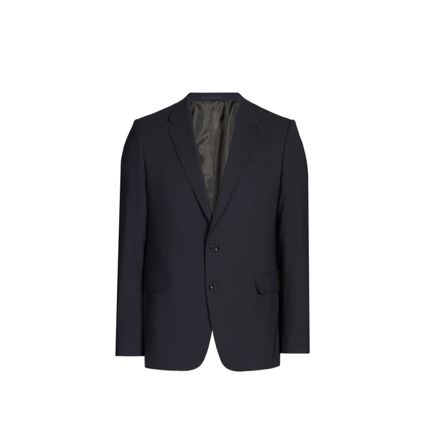 Blazer uni en laine mélangé Blazer uni en laine mélangé