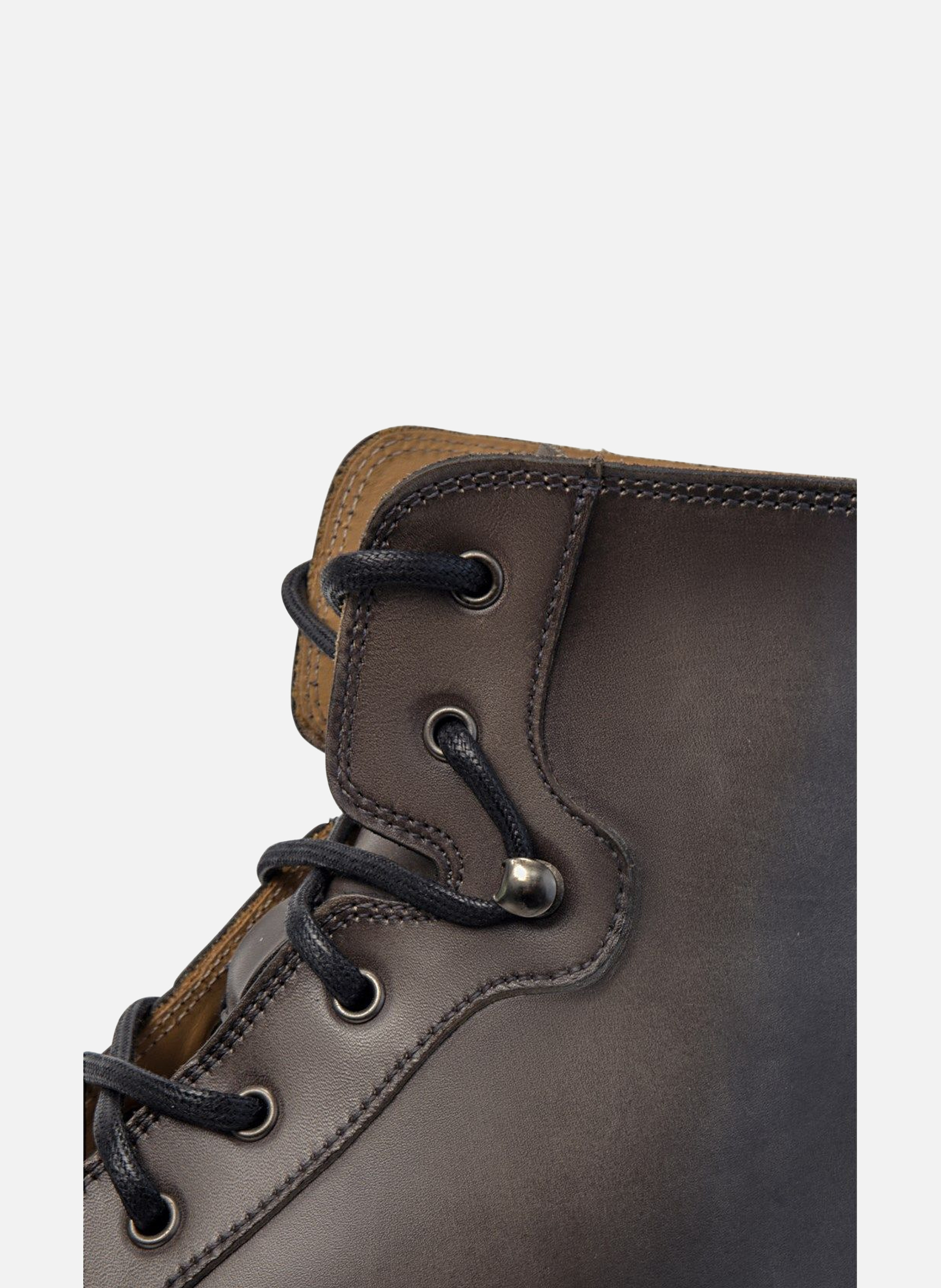 Bottines patiné powell FINSBURY Gris