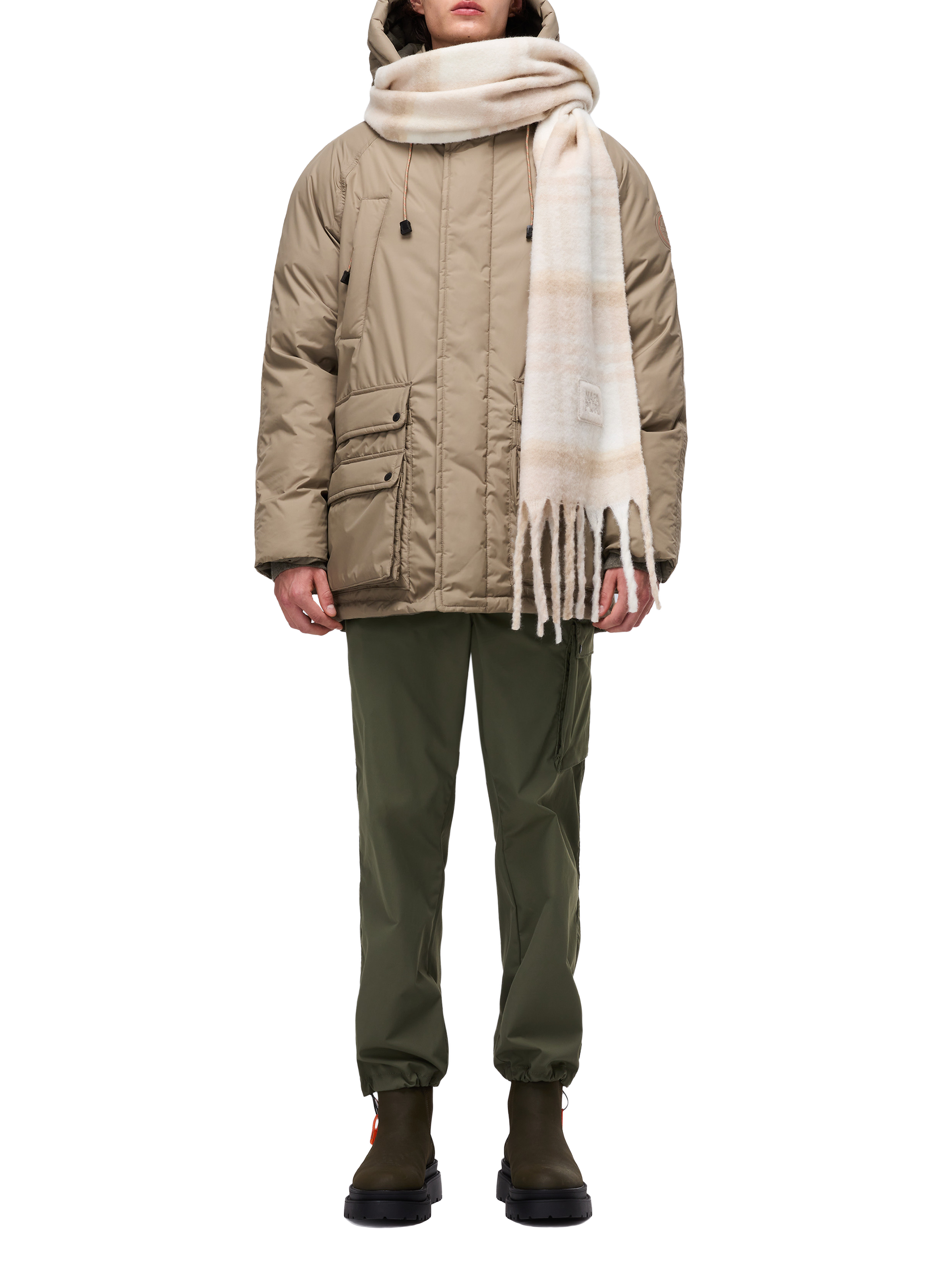 Hooded coat  NAPAPIJRI Beige