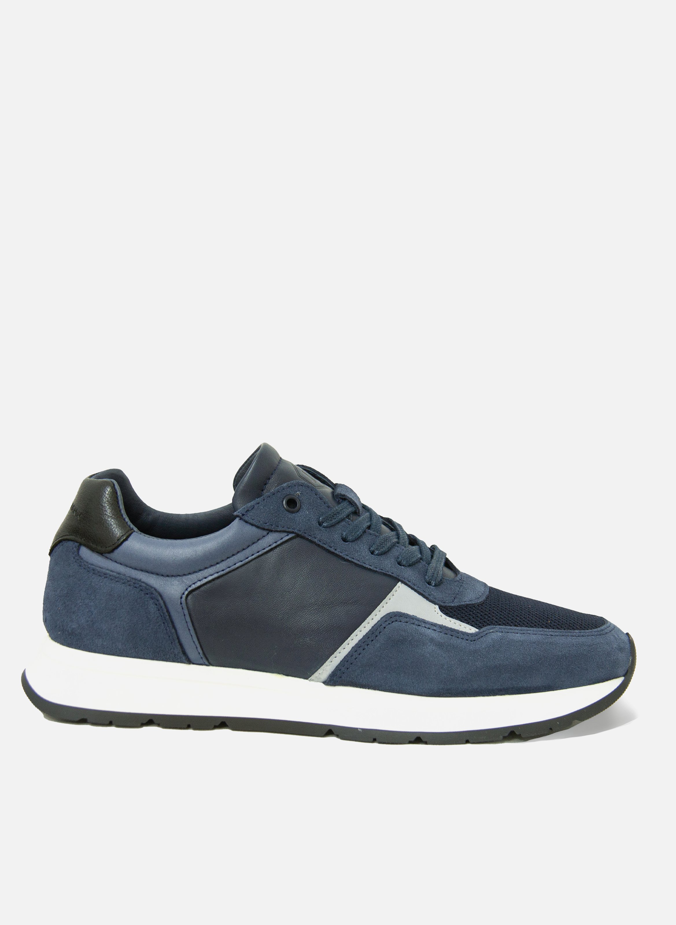 JULES & JENN Sneakers noé cuir Bleu