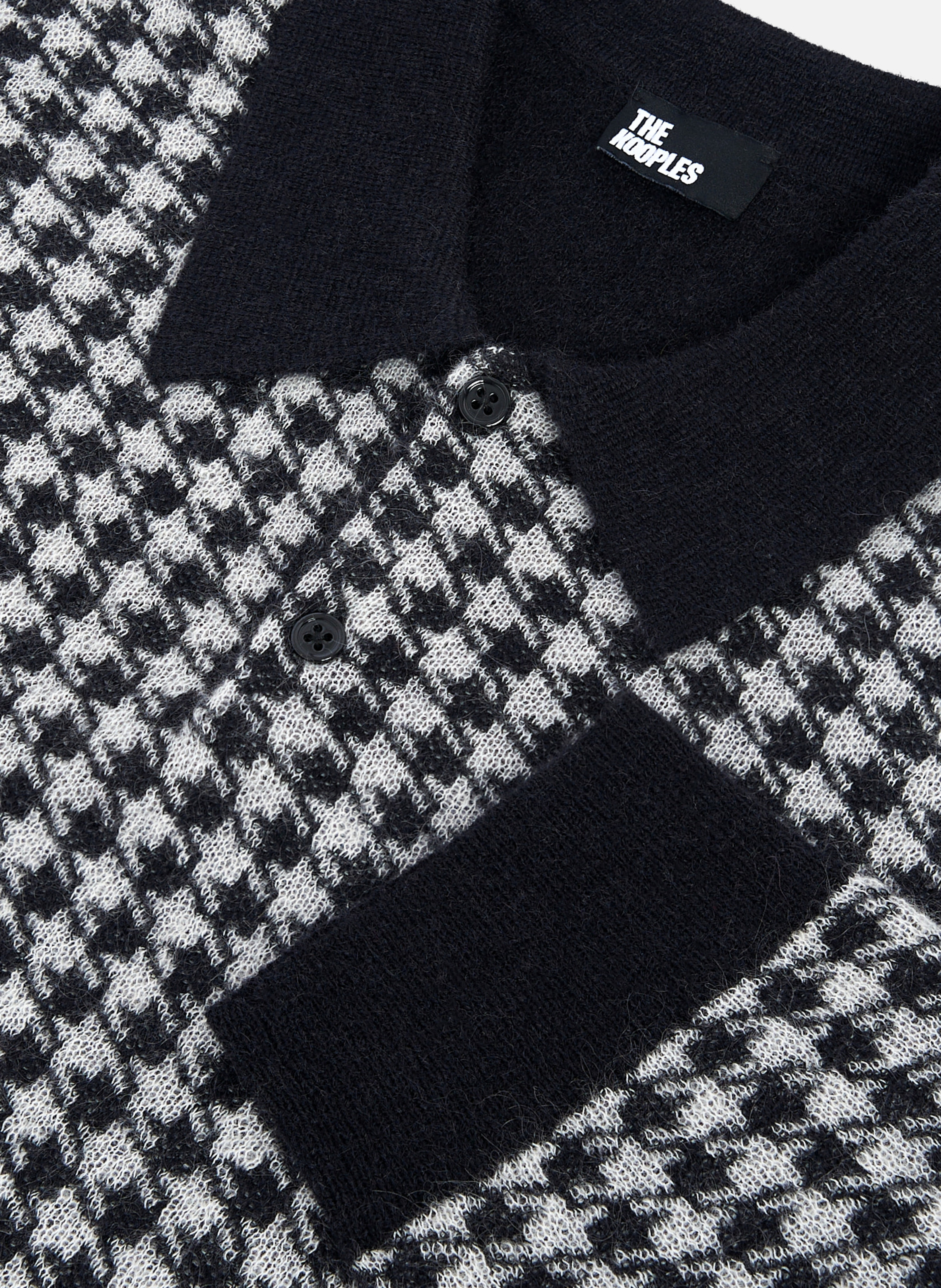 Pull en pied de poule THE KOOPLES Noir