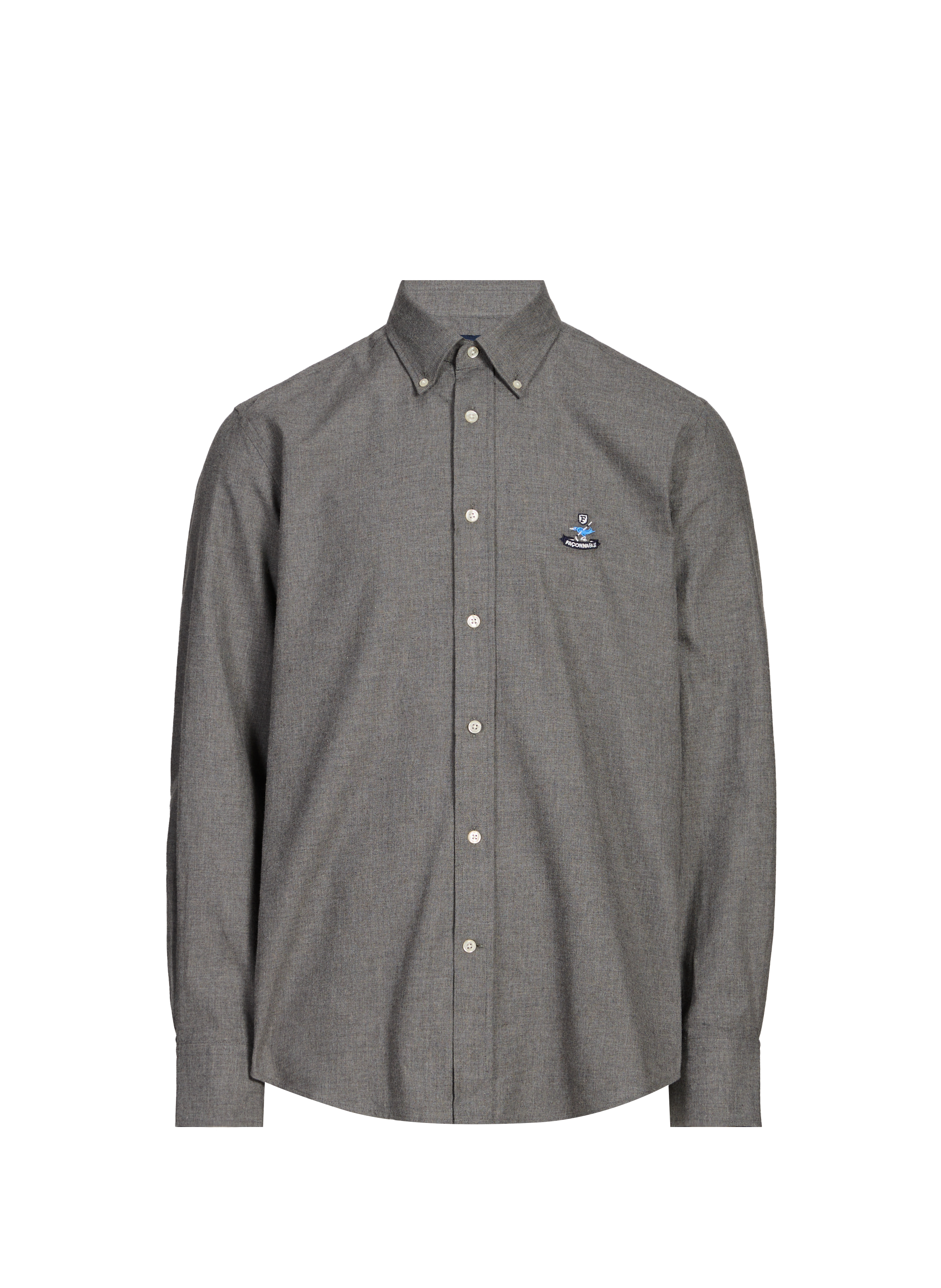 Chemise en coton FACONNABLE Gris