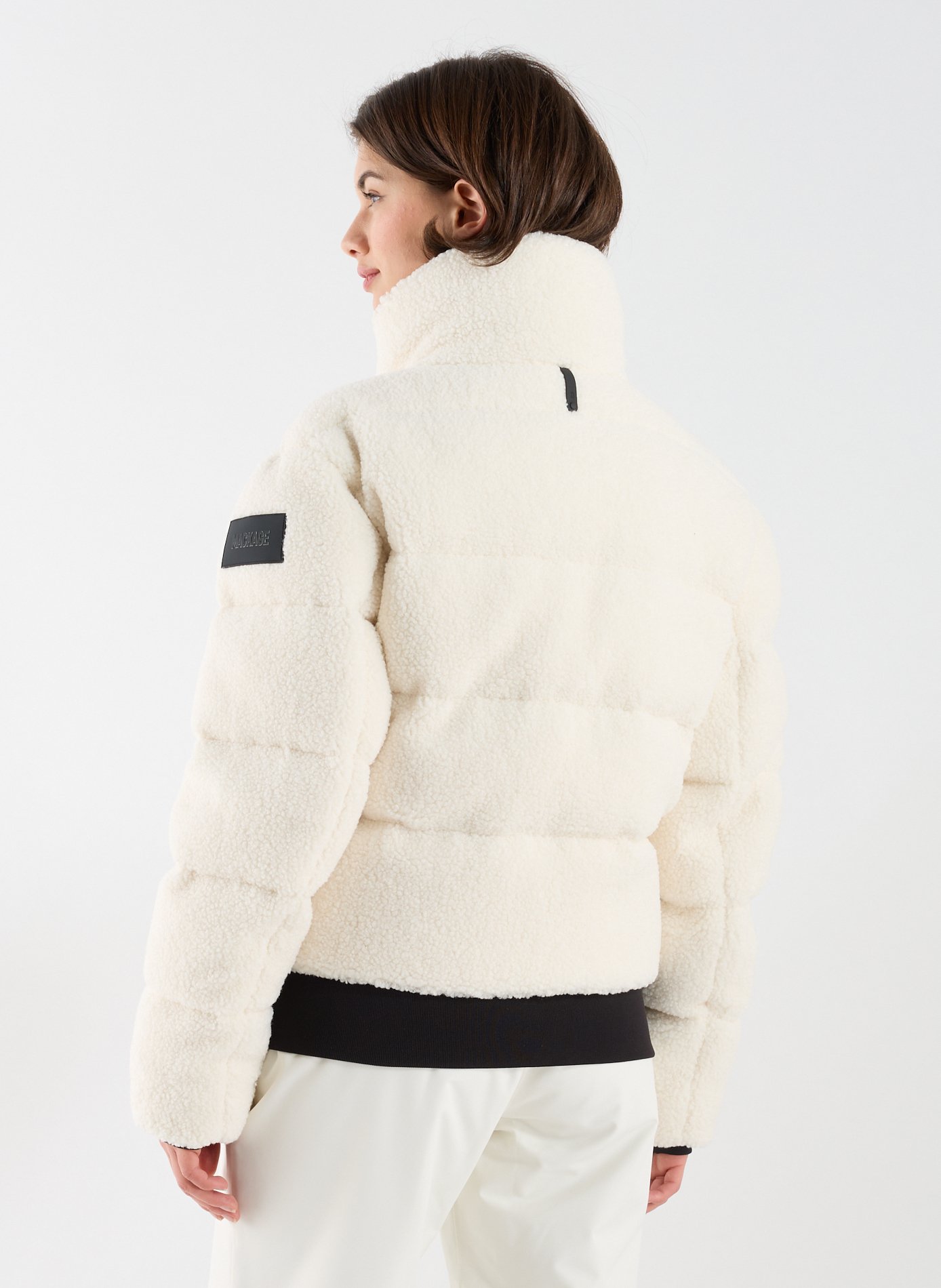 Manteau de ski col montant MACKAGE Beige