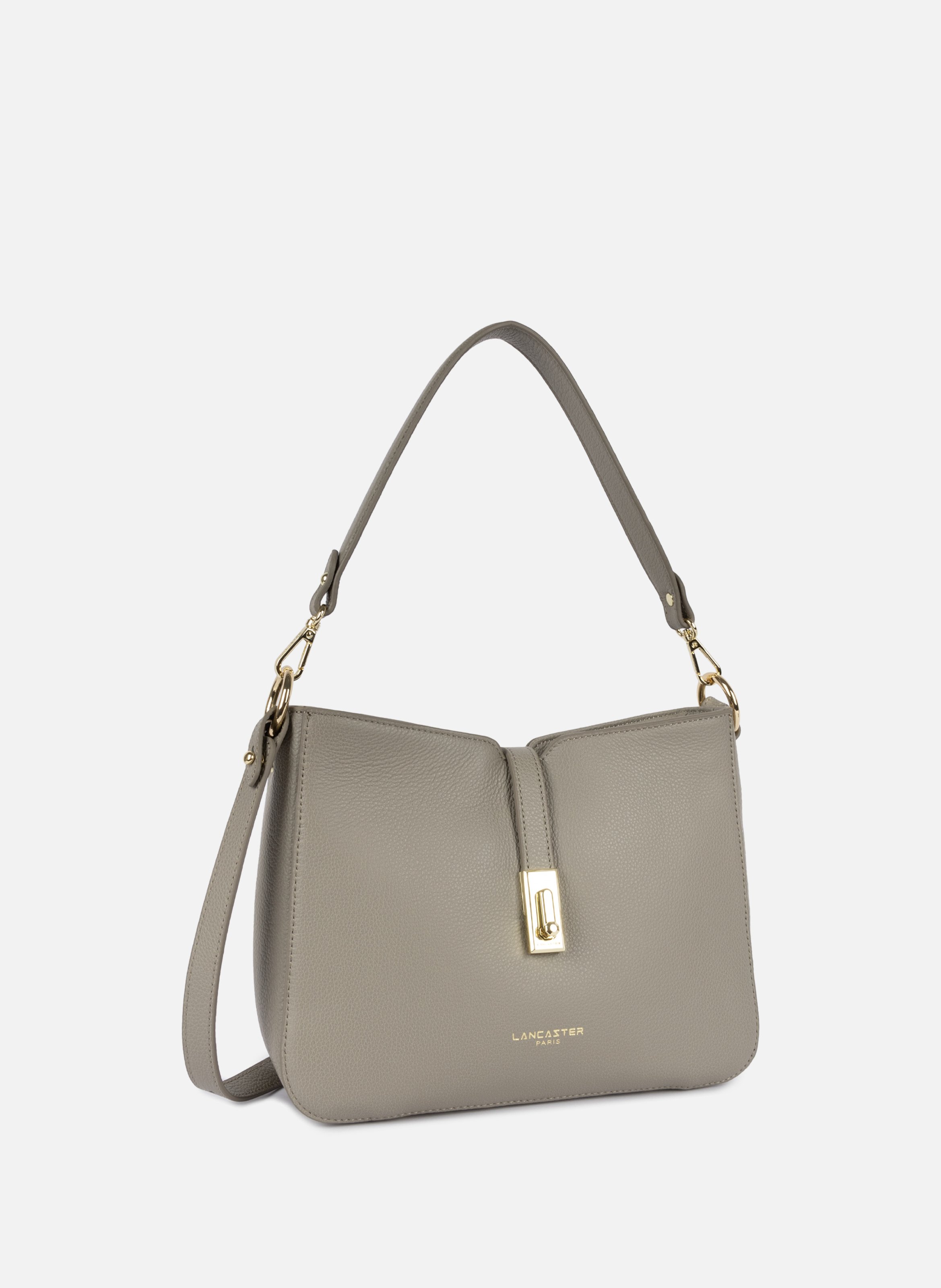 Large shoulder bag - Milano Horizon LANCASTER Grey