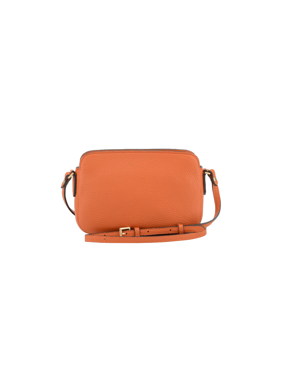 Image | Sac porté travers en cuir de vachette POURCHET Orange