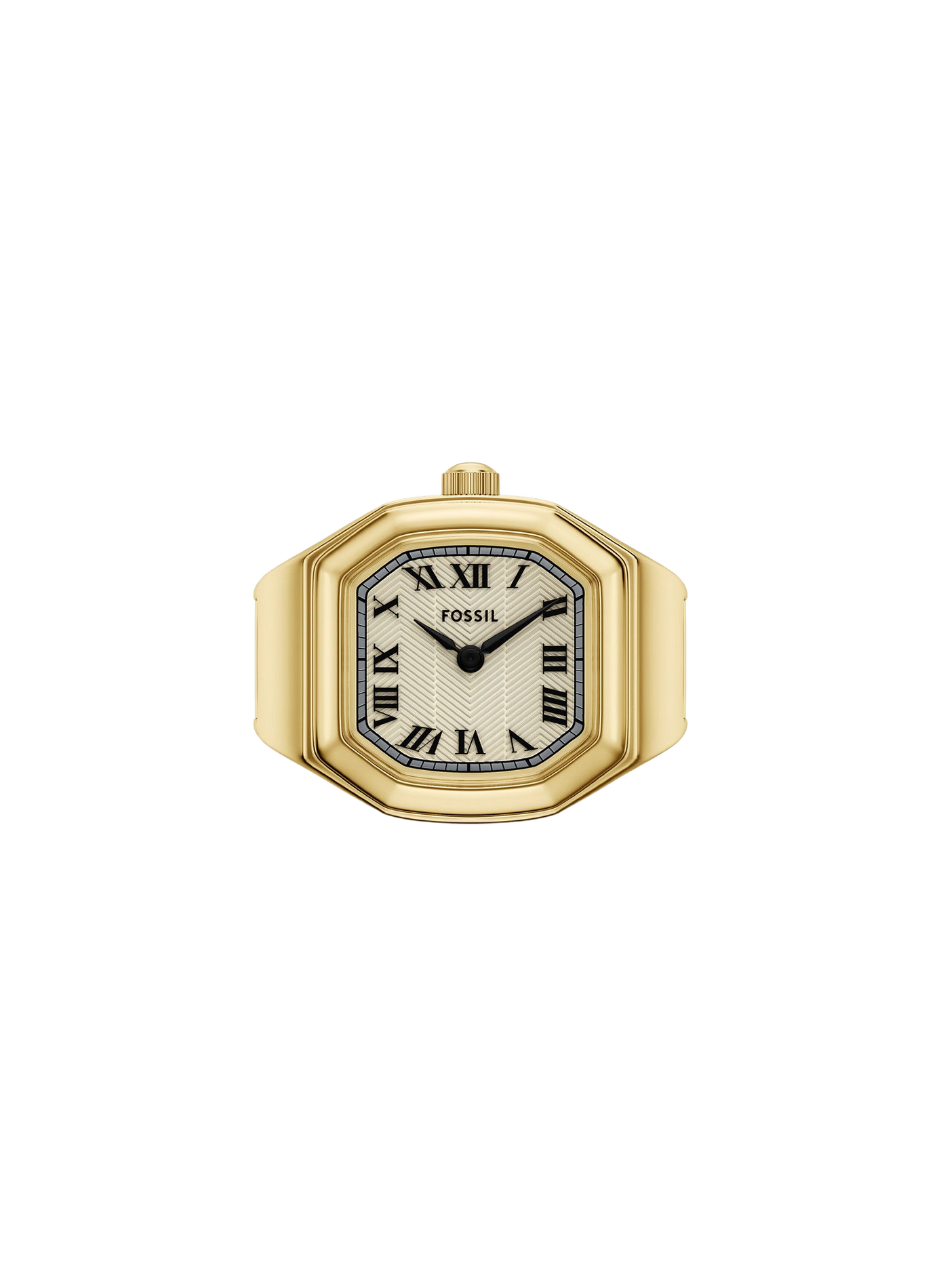 Montre classique en acier inoxydable FOSSIL Marron