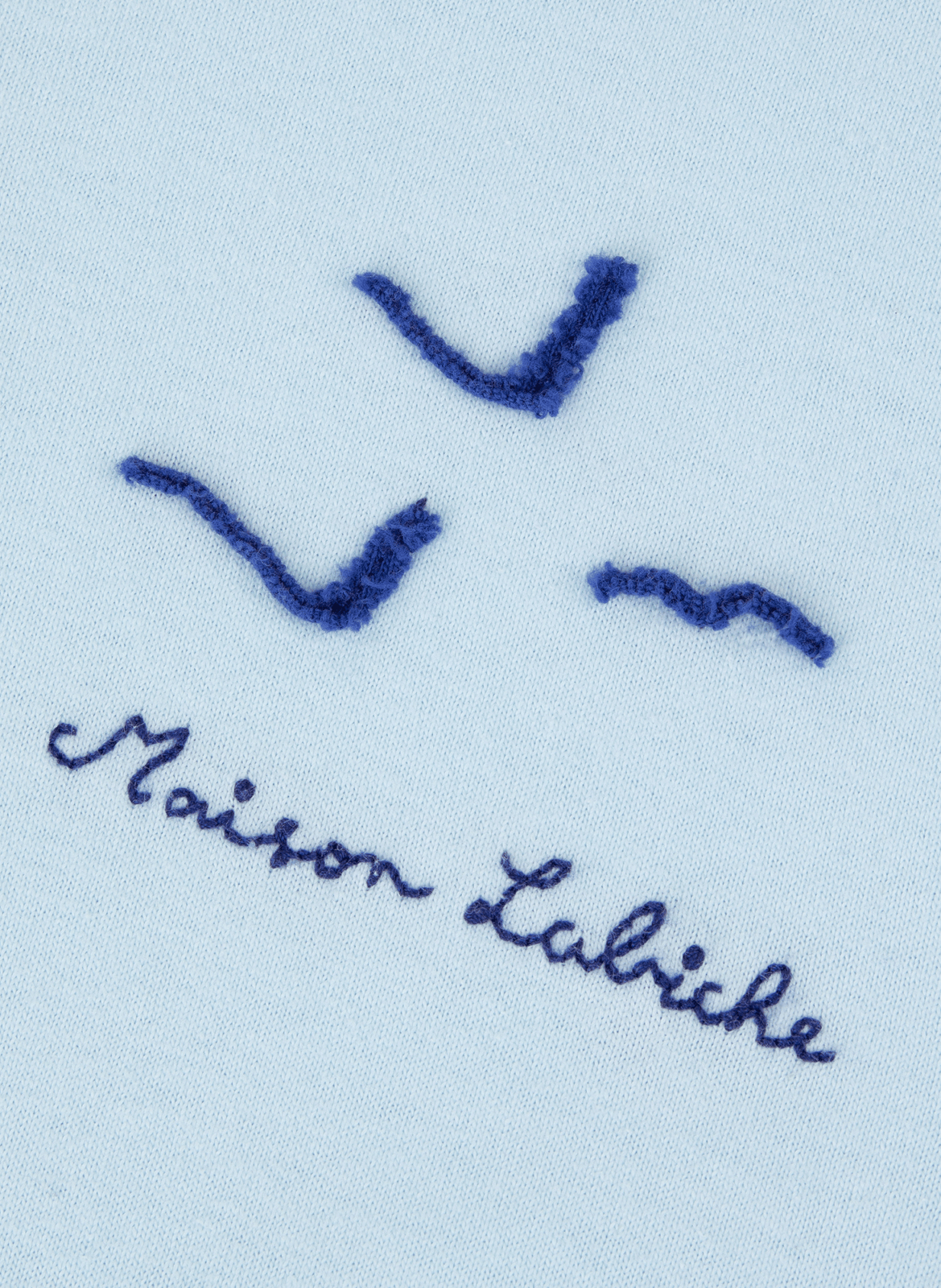 <p>T-shirt Patureau printed in organic cotton</p> MAISON LABICHE Blue