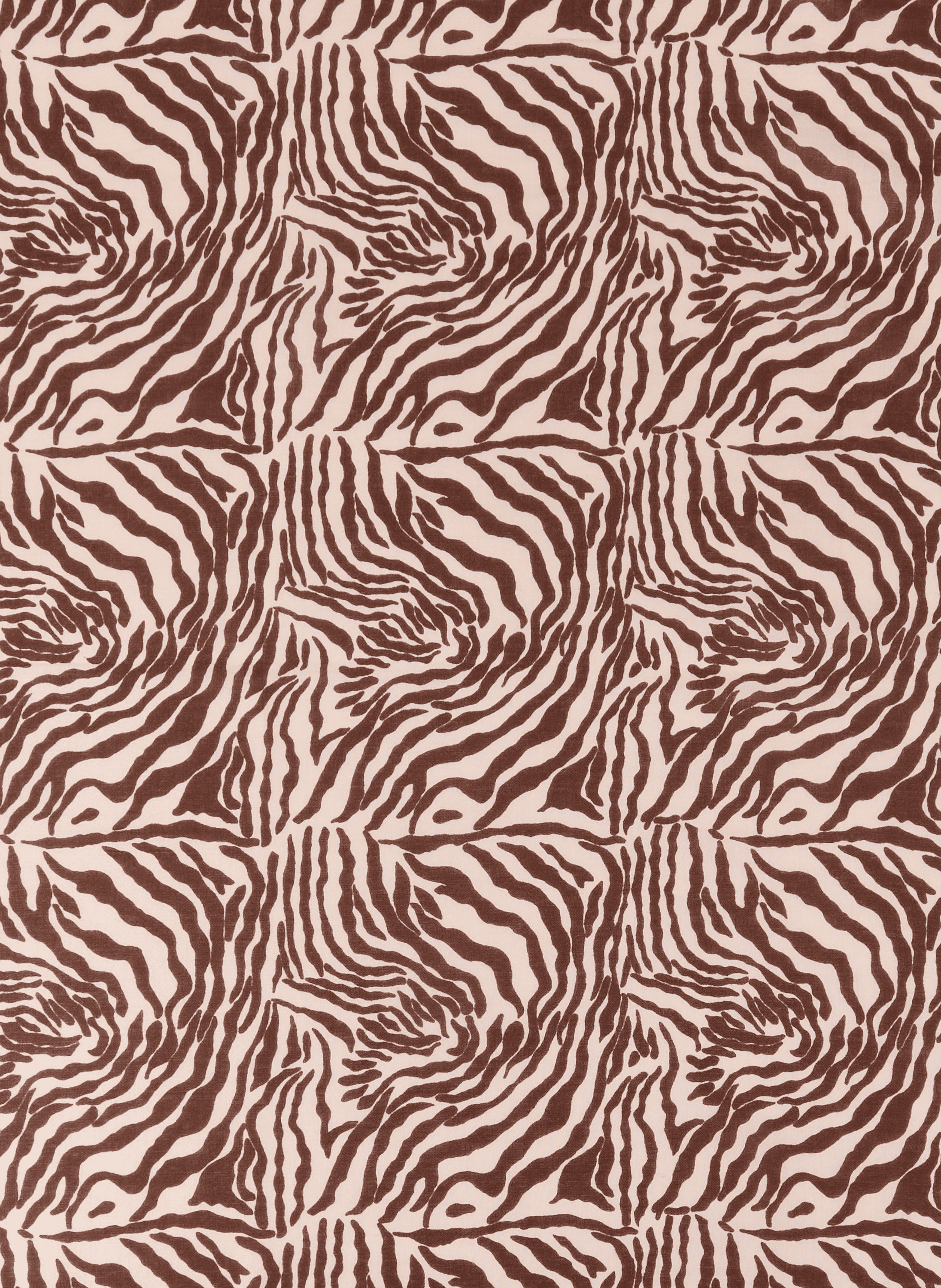 Printed cotton blend stole AU PRINTEMPS PARIS Blue