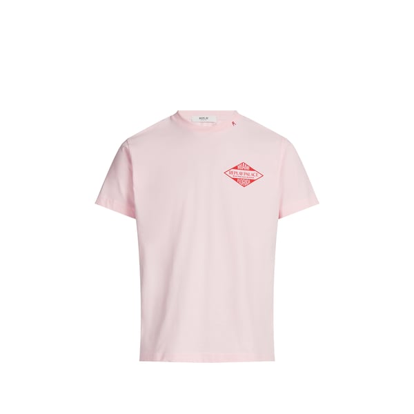 T-shirt en coton Rose XL Male