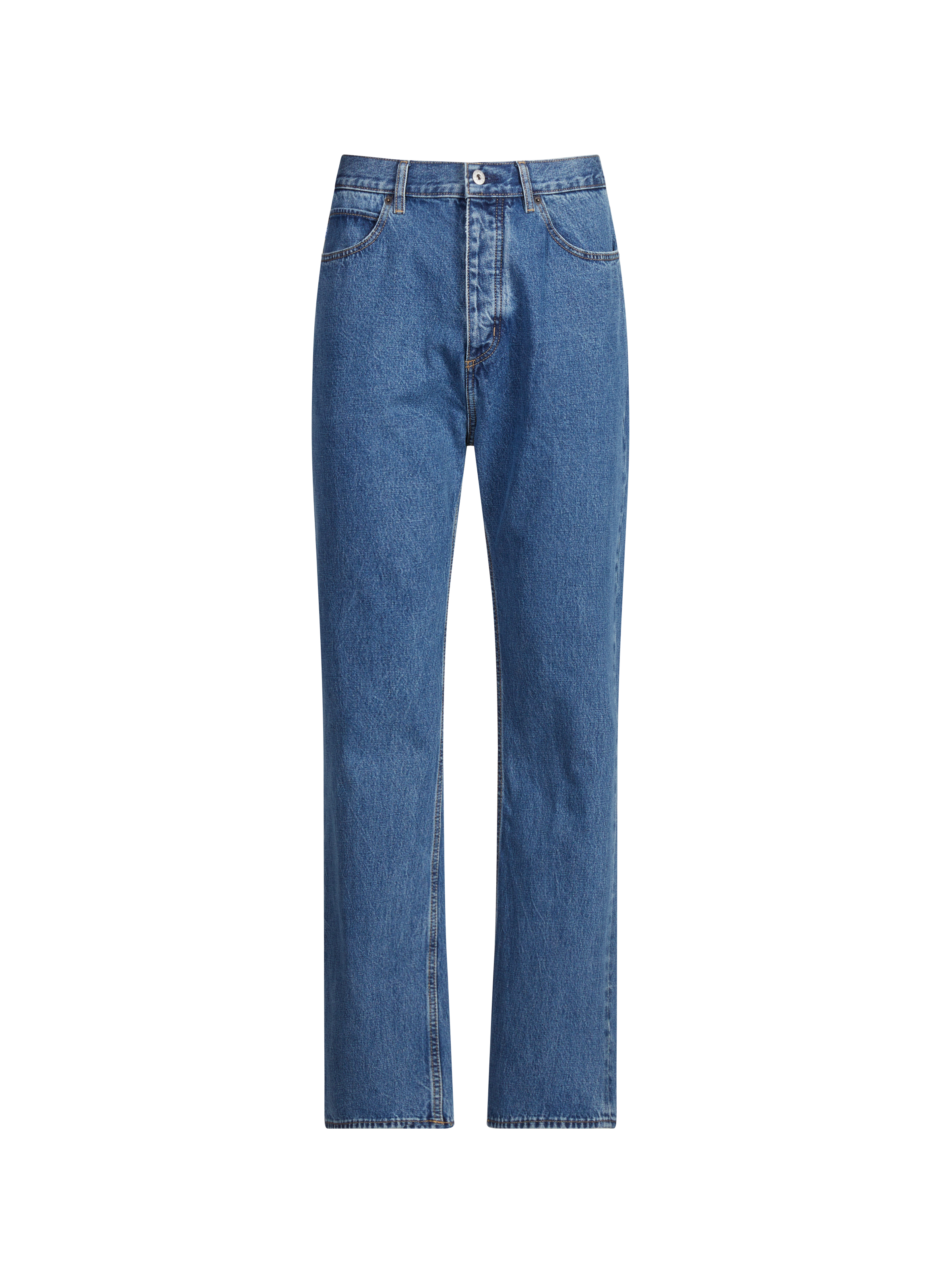 Five-pocket cotton jeans HUGO BLUE Blue