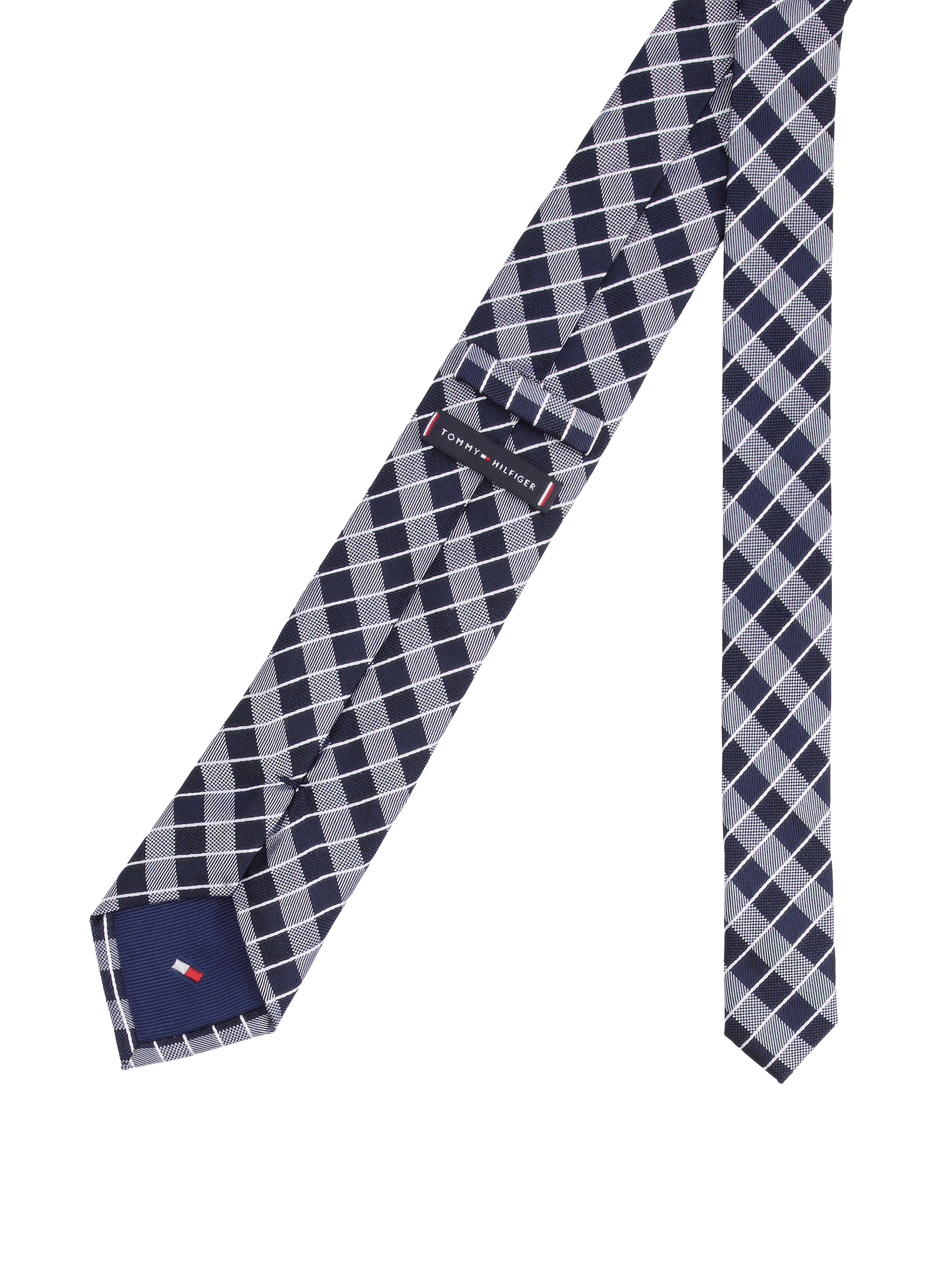 Striped silk tie TOMMY HILFIGER Multicolour
