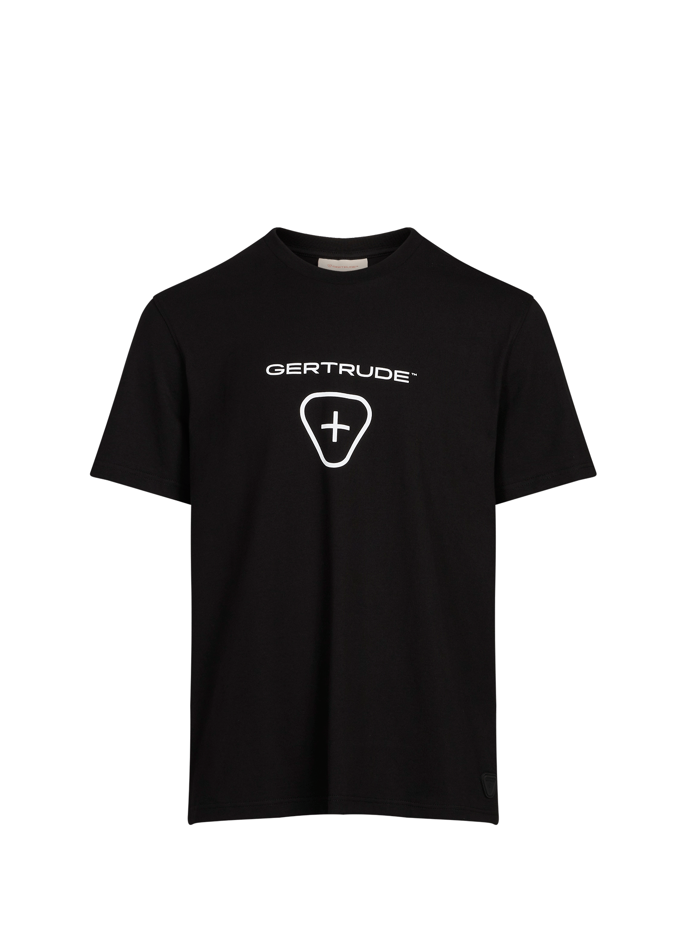 T-shirt con logo Leonce in cotone GERTRUDE ET GASTON Nero