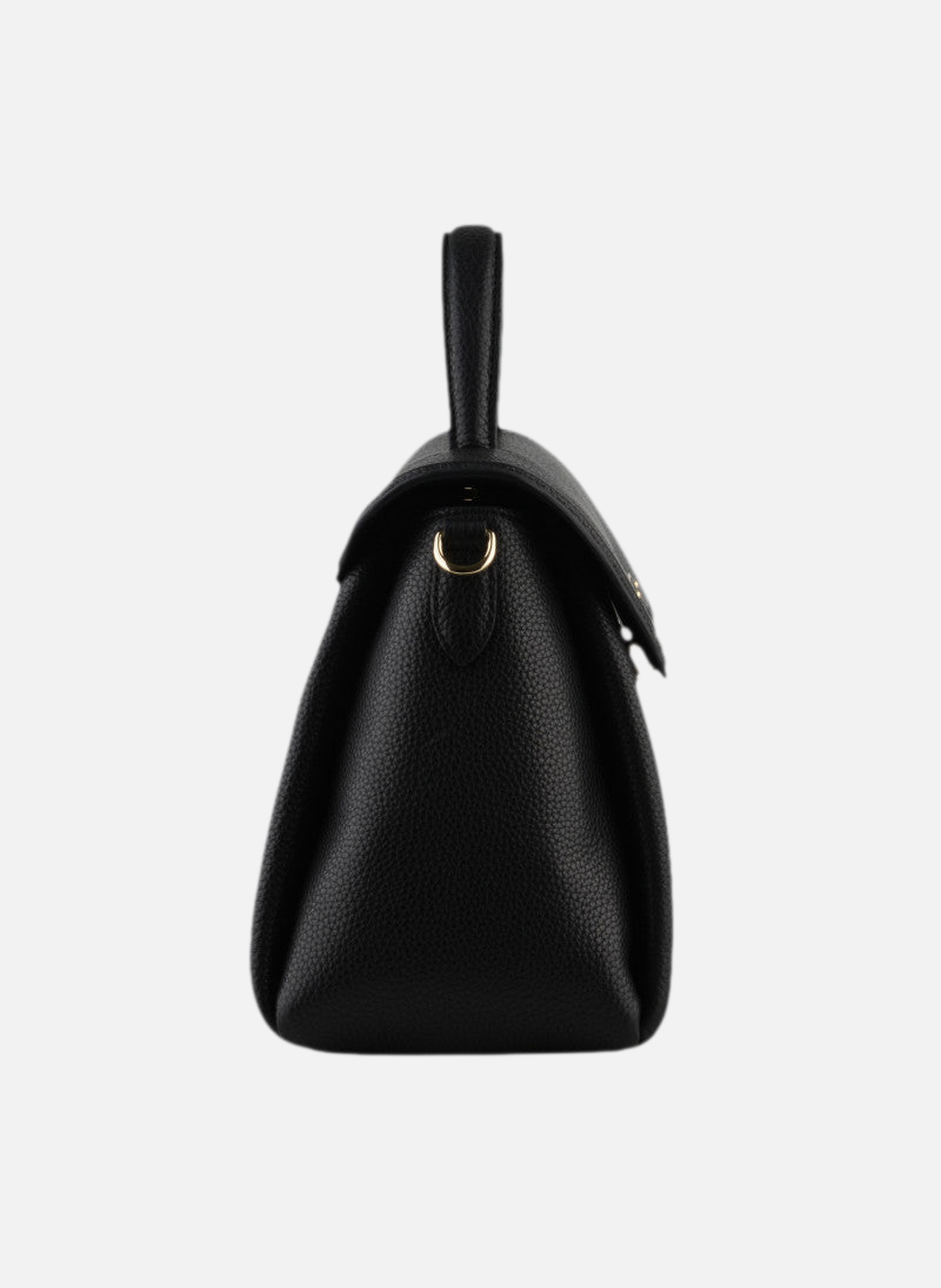 Carat | sac à main gm en cuir de vachette POURCHET Noir