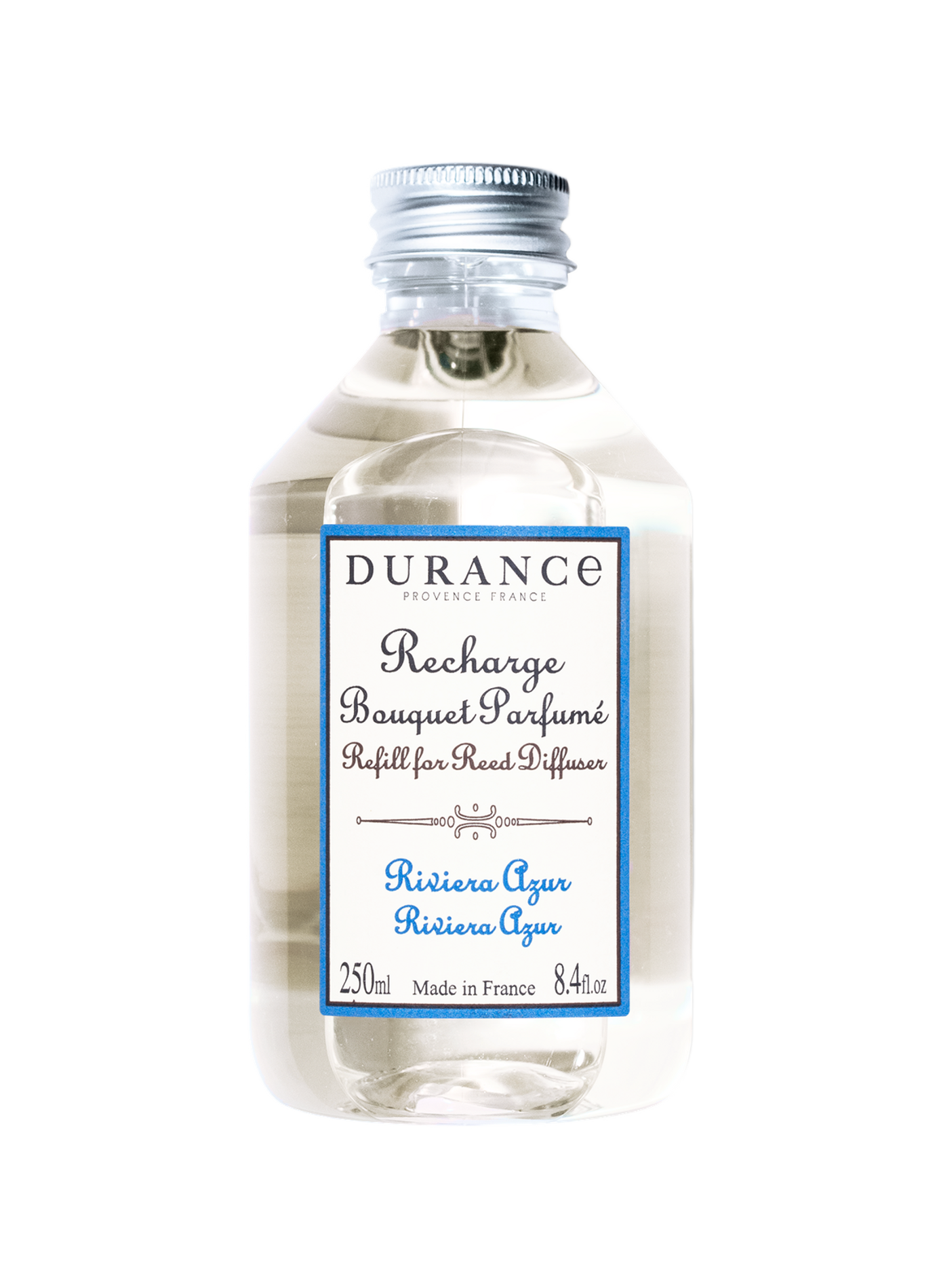 Refill for Riviera Azur 250ml Fragrance Diffuser DURANCE Blue