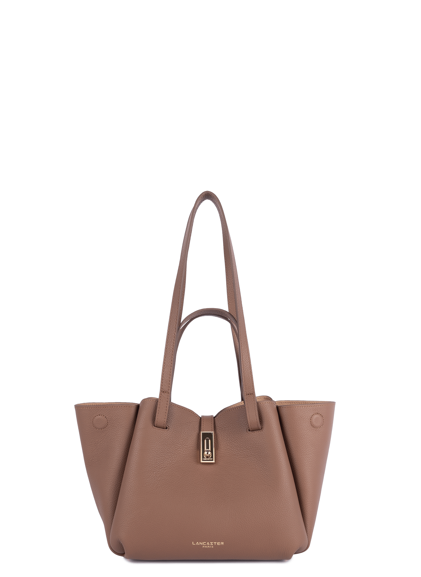Sac cabas épaule - milano horizon LANCASTER Marron