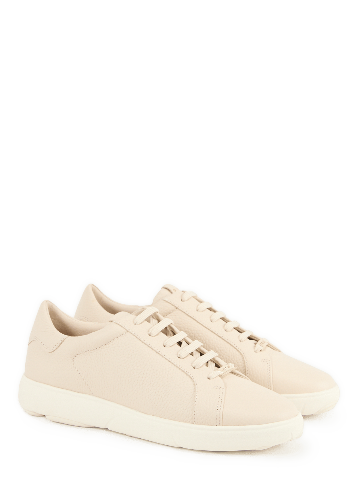 Low leather Sneakers  GEOX Beige
