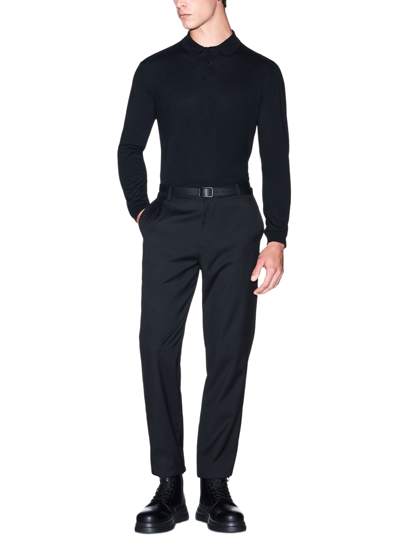 Turtleneck jumper ARMANI EXCHANGE Black