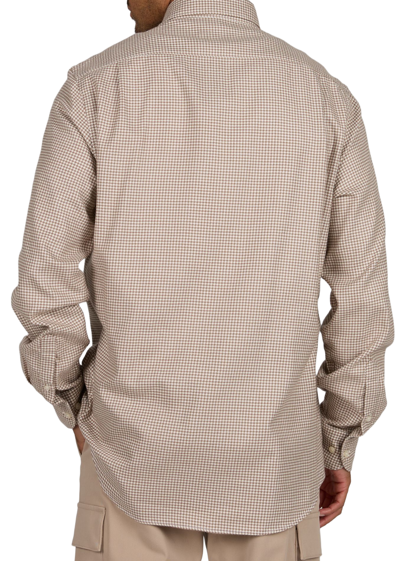 Loose-fitting shirt in blended cotton PAUL & SHARK Beige