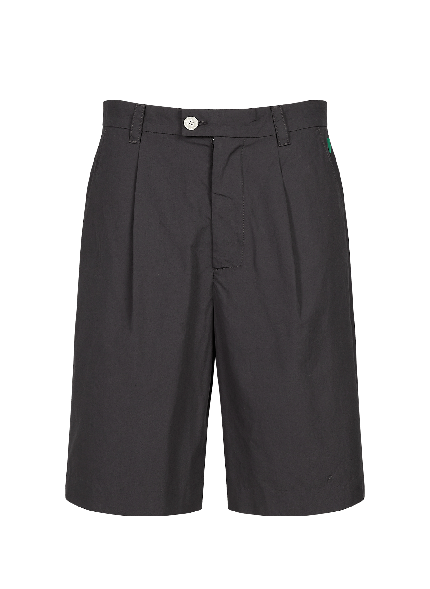 Straight-cut cotton Bermuda shorts ANNARR Grey