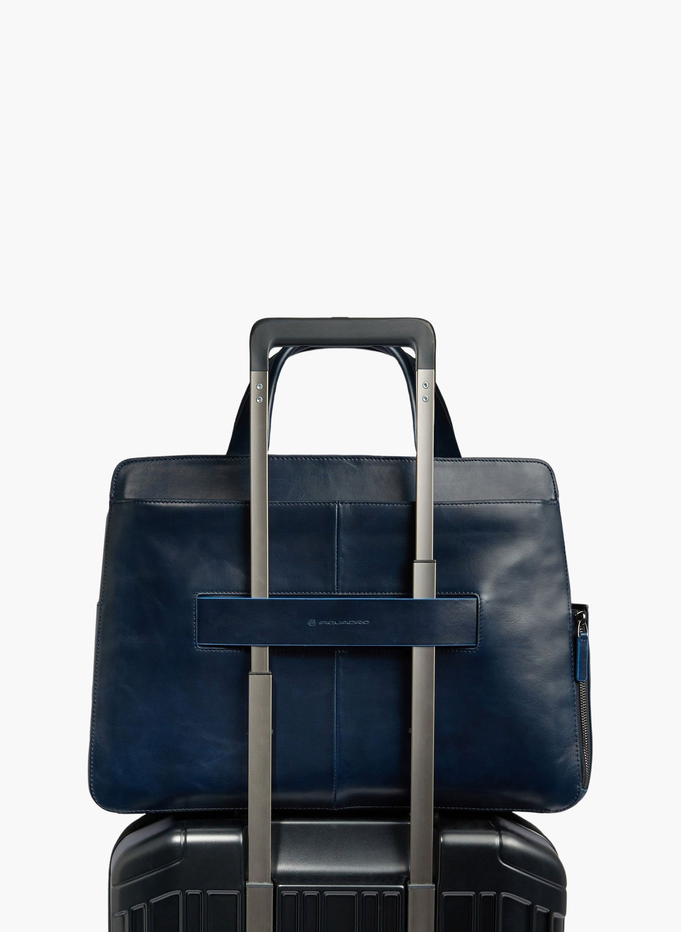 Sac d'ordinateur 15,6" personnalisable PIQUADRO Bleu