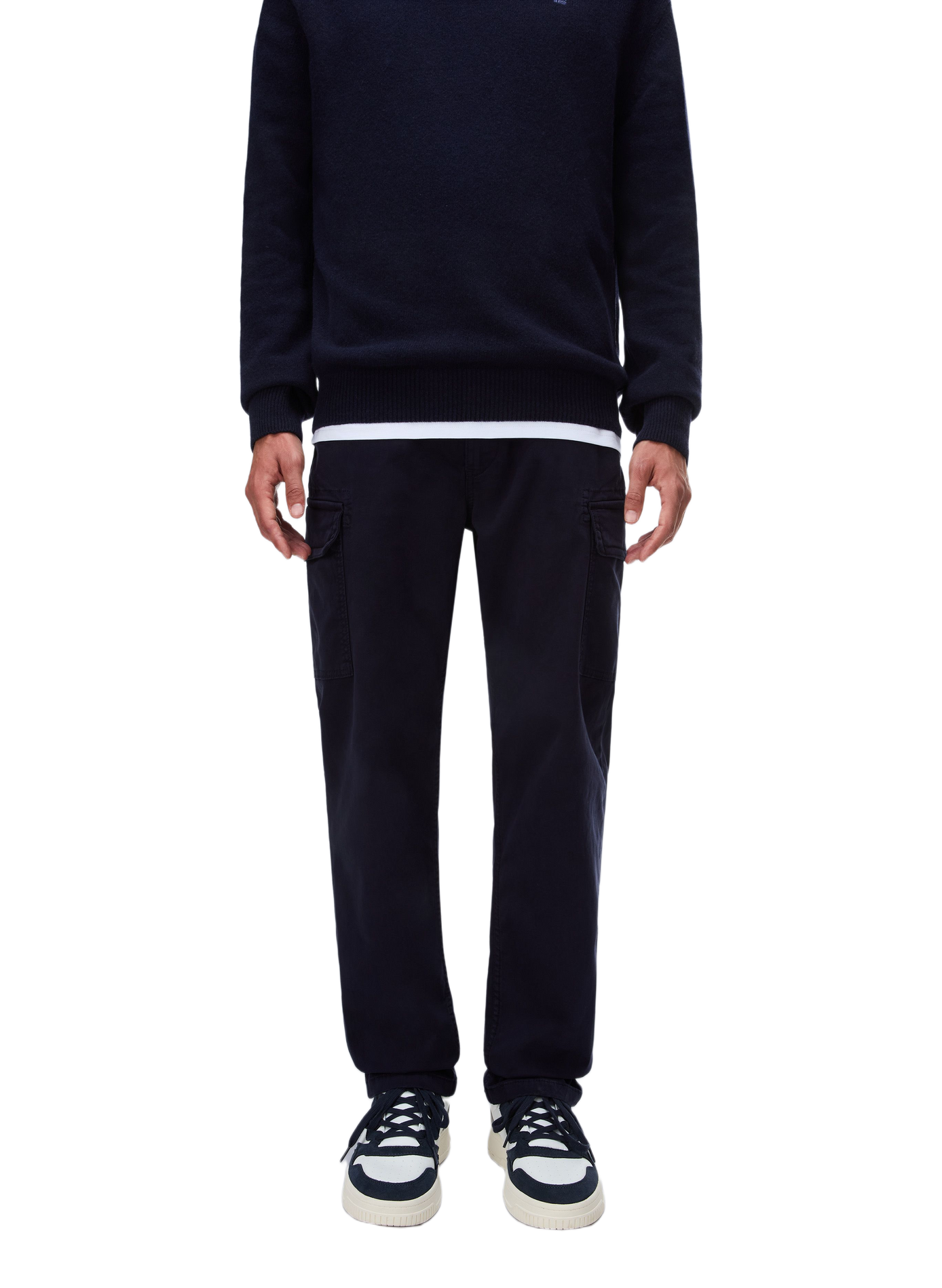 Plain straight-leg pocket trousers NAPAPIJRI Blue