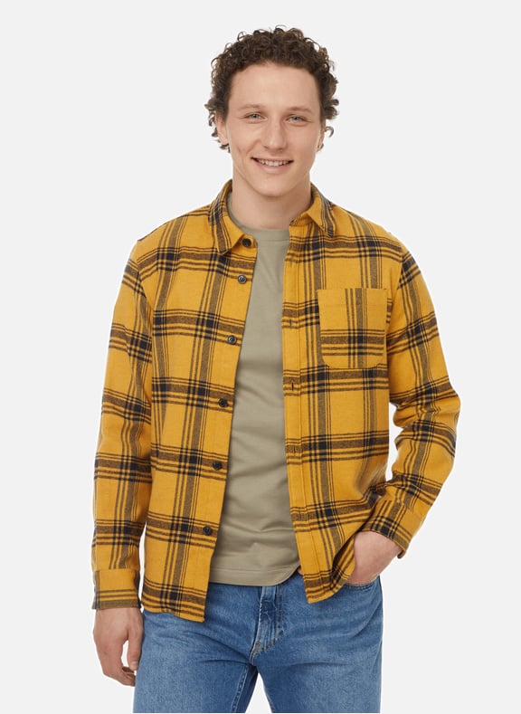 Mens 2025 yellow overshirt