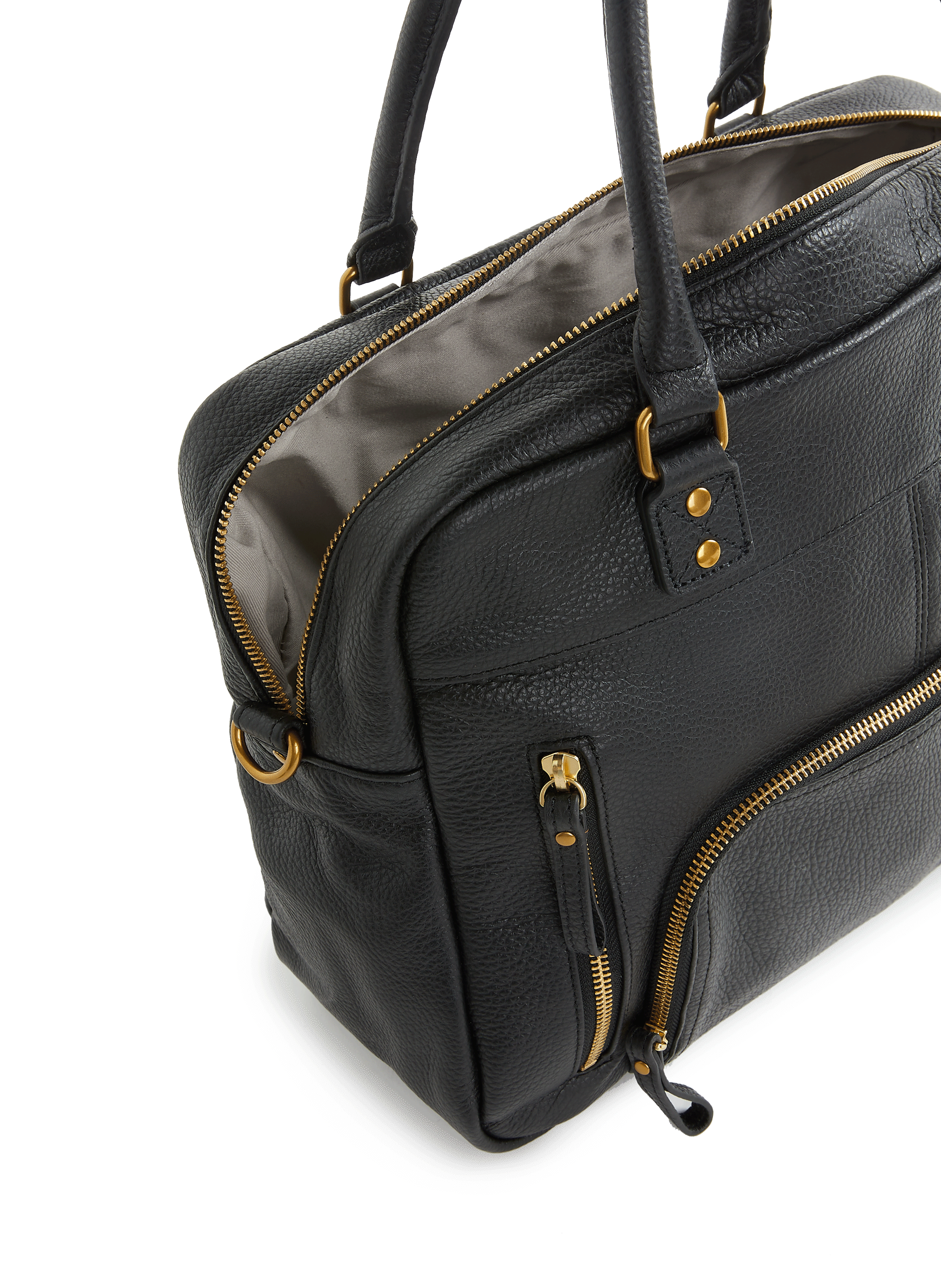 Sac à main Macy en cuir NAT &amp; NIN Noir