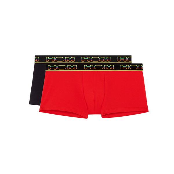Hom Set Of Two Cotton Boxers In Multi