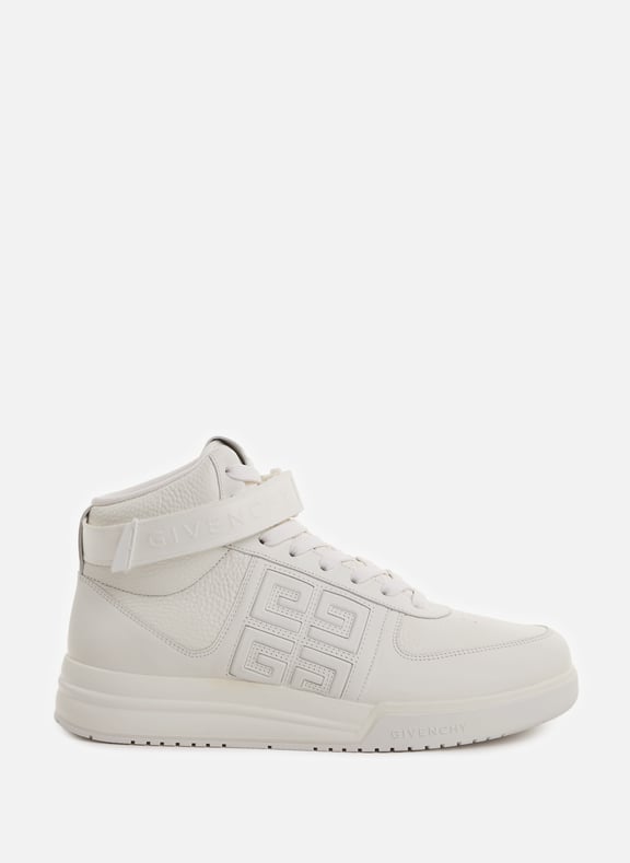 LEATHER HIGH TOP SNEAKERS GIVENCHY for MEN Printemps