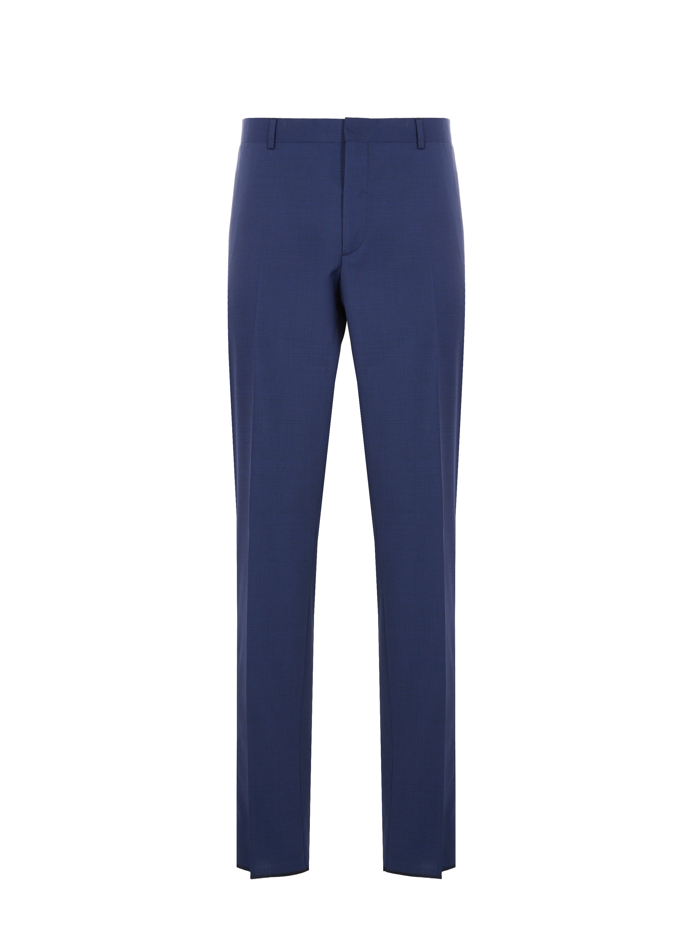 Wool check suit AU PRINTEMPS PARIS Blue