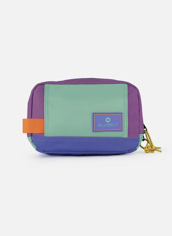 Trousse de toilette en polyester recyclé Bleu by BILLYBELT BILLYBELT Trousse de toilette en polyester recyclé Bleu