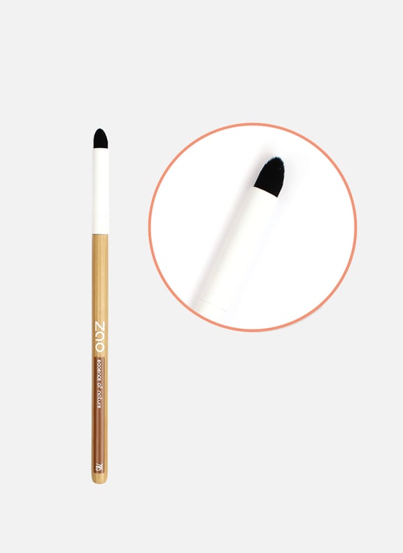 Bamboo Ball Brush White by ZAO ZAO Bamboo Ball Brush White