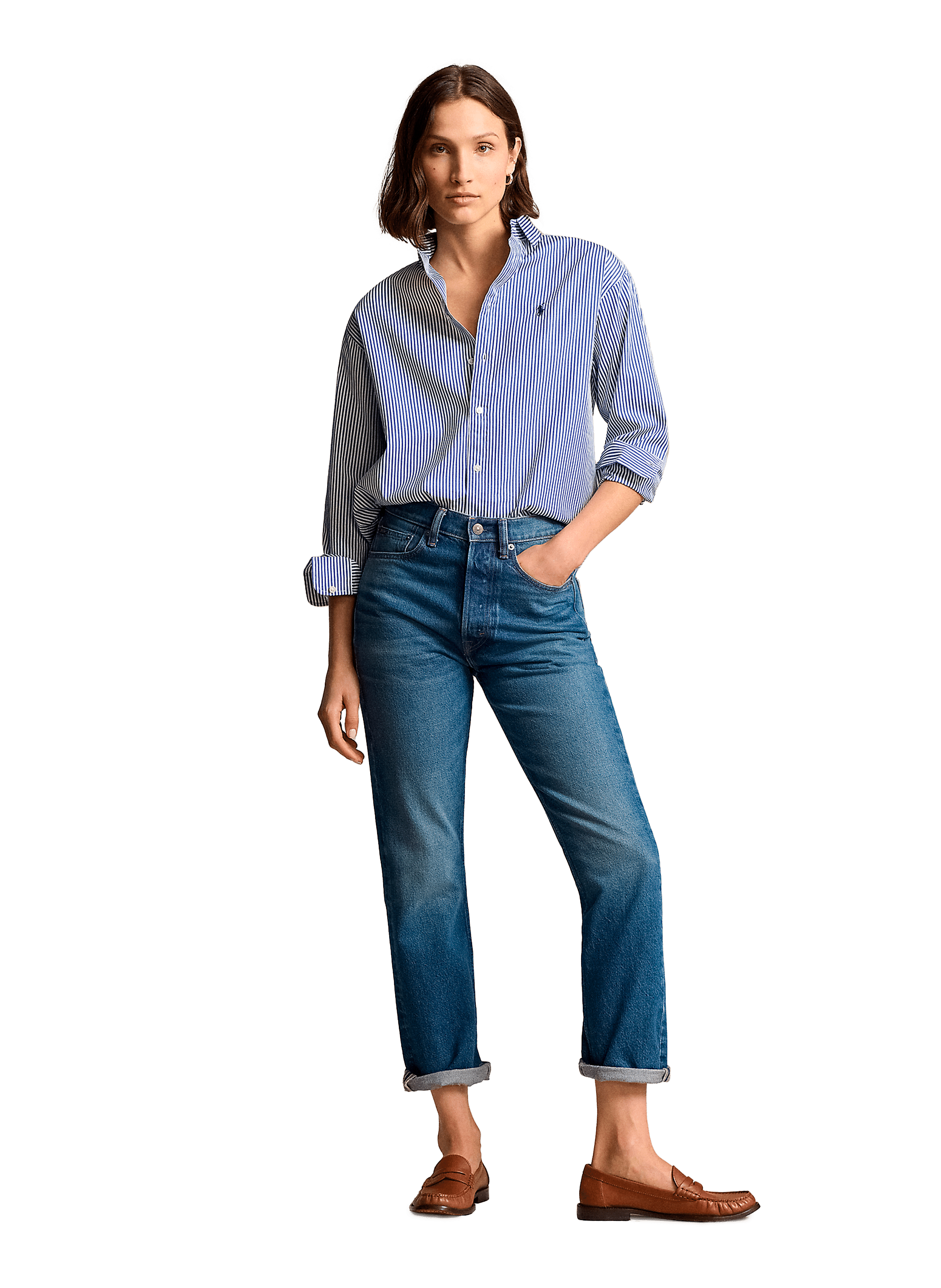 ITHACA ARCHIVE SHIRT POLO RALPH LAUREN Blue