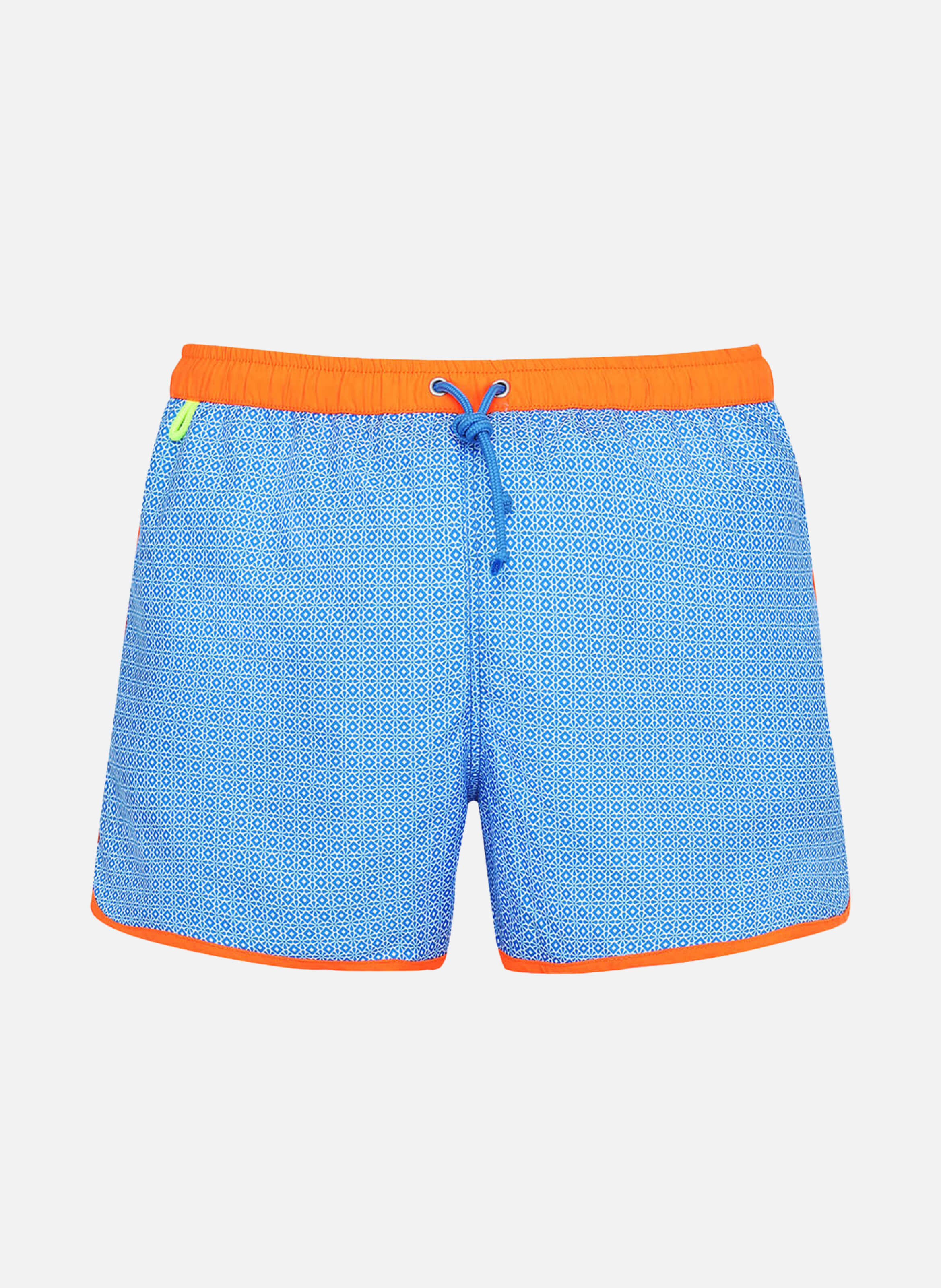 Short de bain court     azulejos GILI'S Bleu