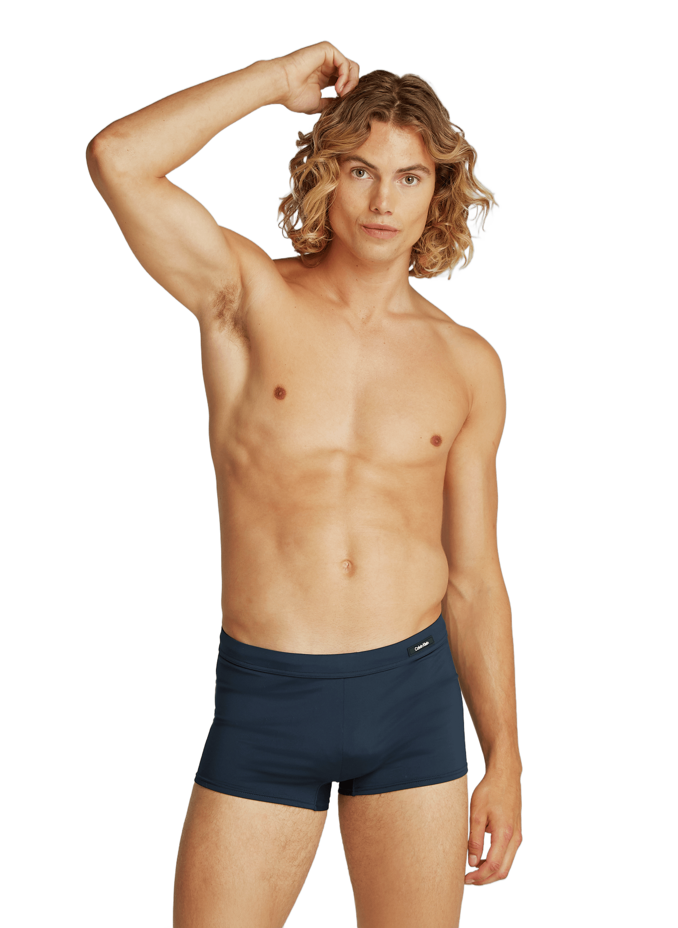 Plain boxer shorts CALVIN KLEIN Blue