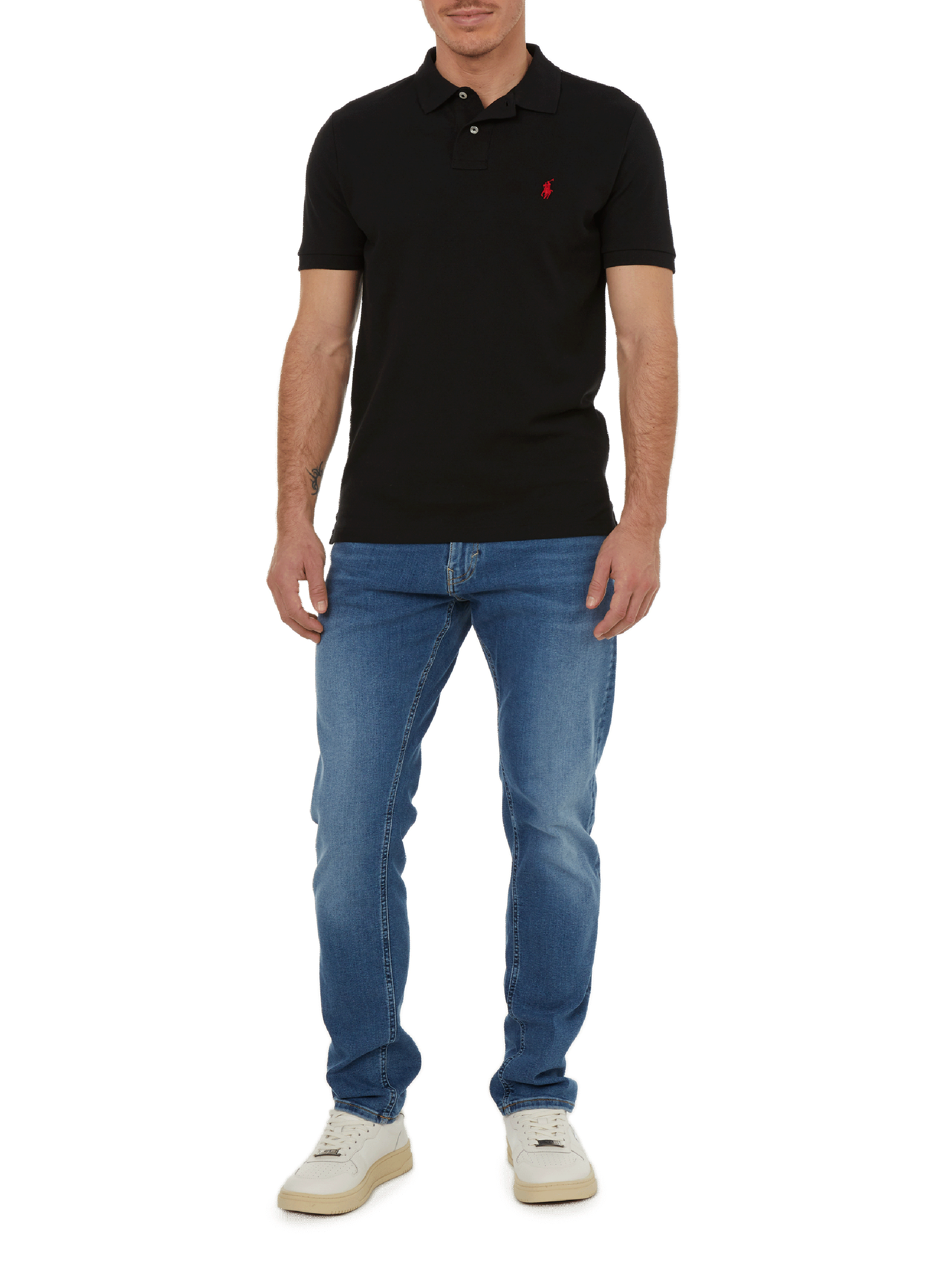 Cotton polo shirt POLO RALPH LAUREN Black