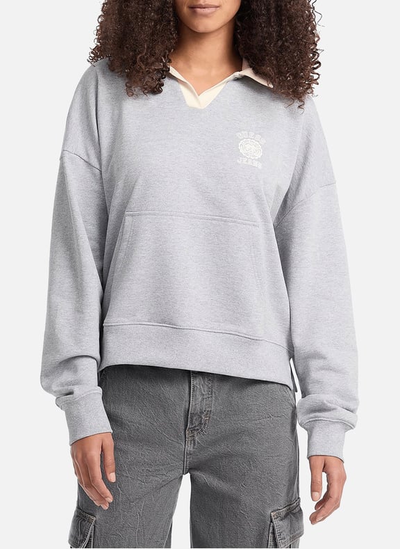 Sweatshirt en coton Gris by GUESS GUESS Sweatshirt en coton Gris