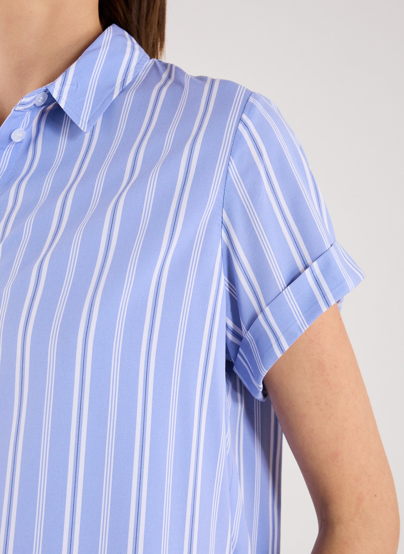 Chemise Majan à rayures SAMSOE SAMSOE Bleu