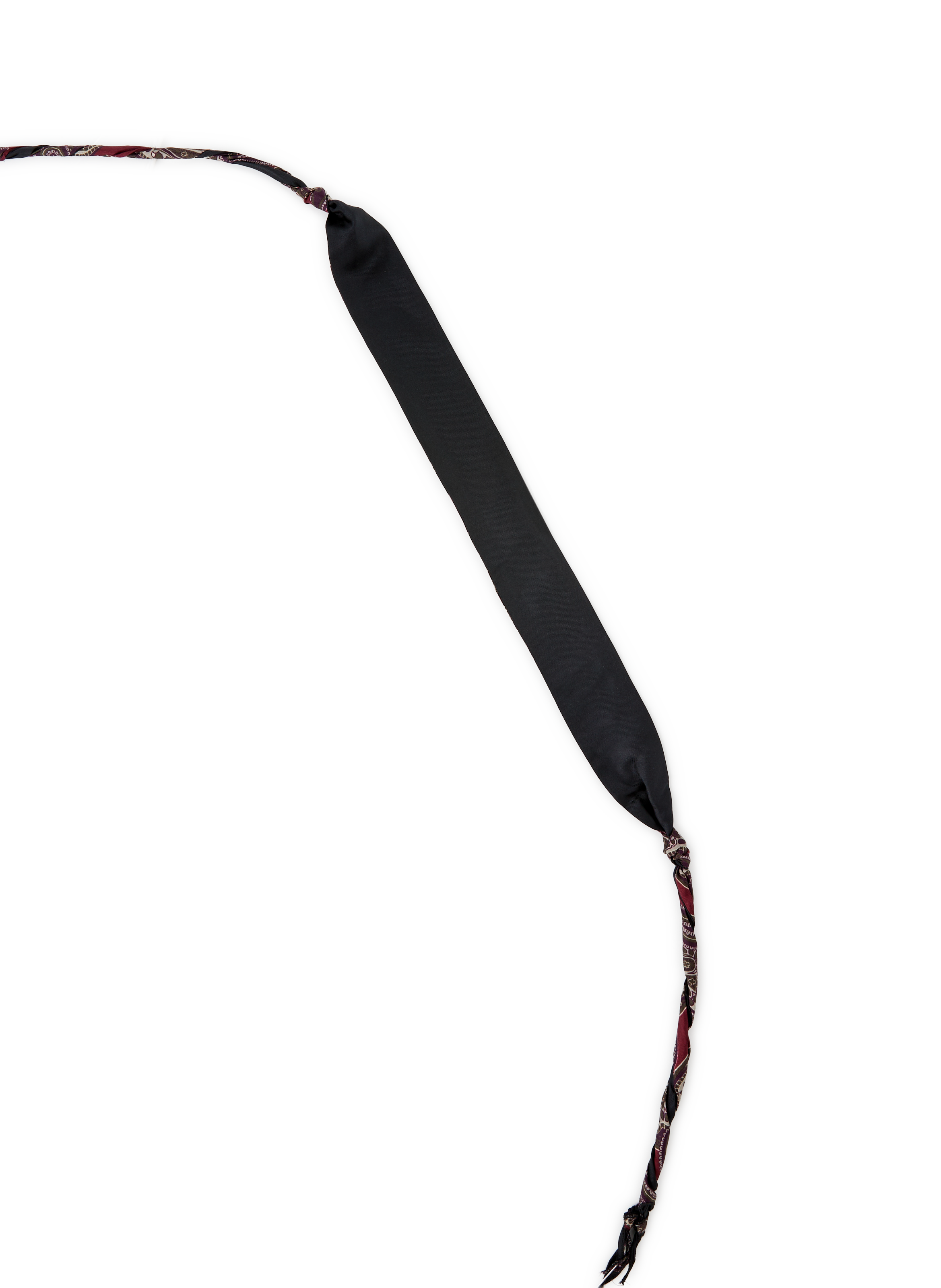 Silk twisted tie OUR LEGACY Multicolour