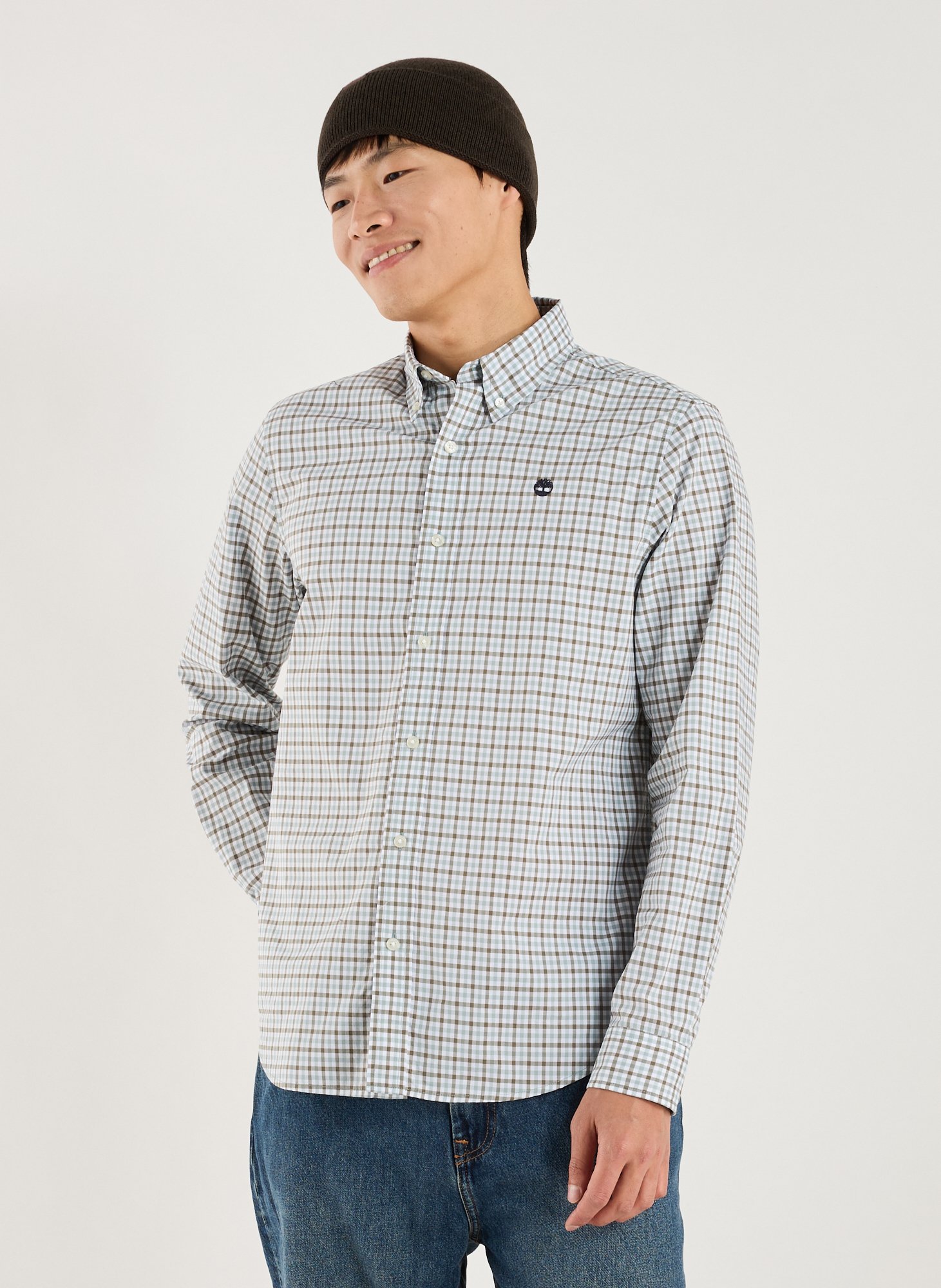 TIMBERLAND Check cotton Shirt Multicolour