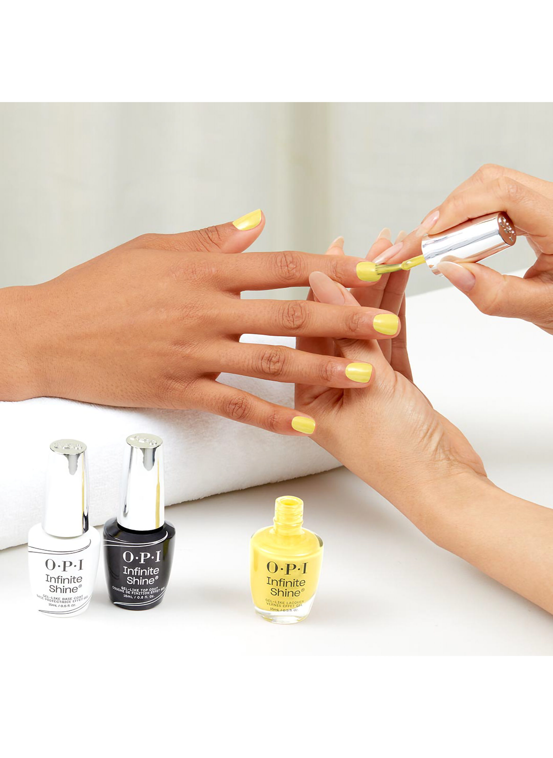 It's Always Stunny
Infinite Shine
Long-lasting gel effect nail polish OPI Jaune