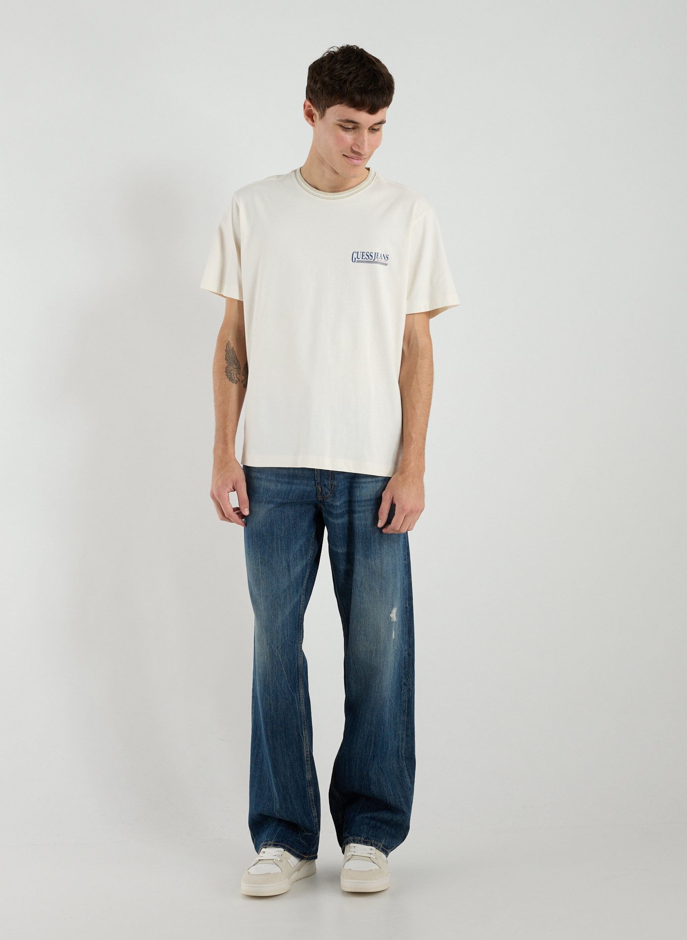 Jean G18 Relaxed GUESS Blue