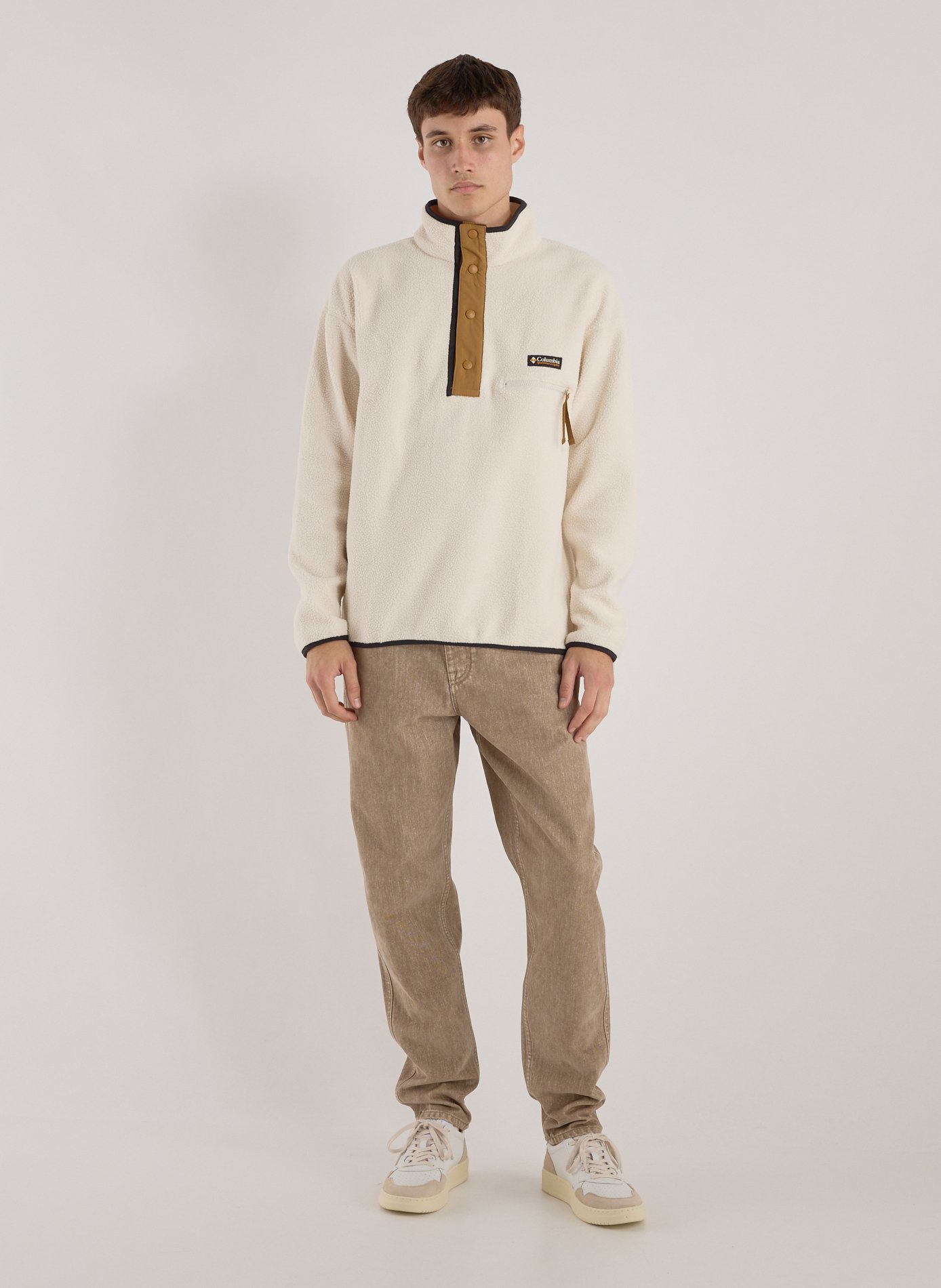 Logo sweatshirt COLUMBIA White