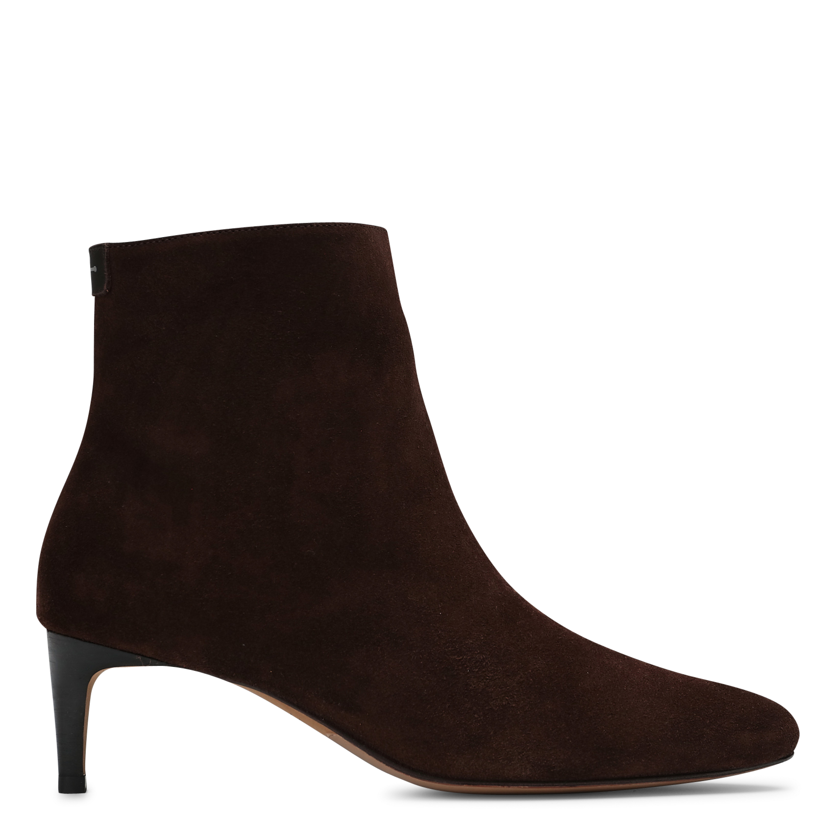 ANTHOLOGY Bottines à bout pointu en cuir mara Marron