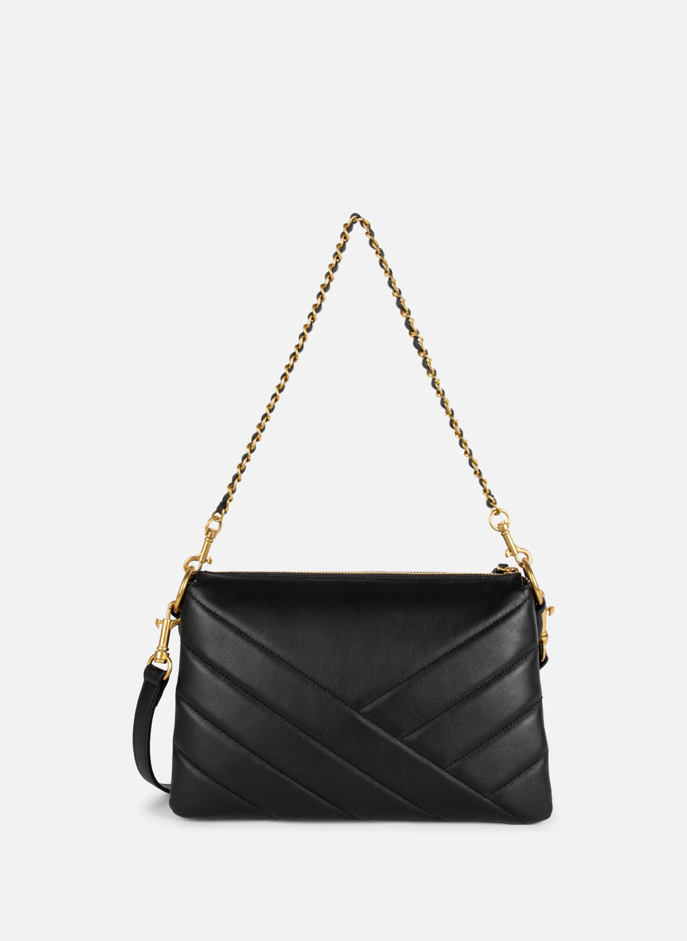 M clutch - Soft Matelassé LANCASTER Black