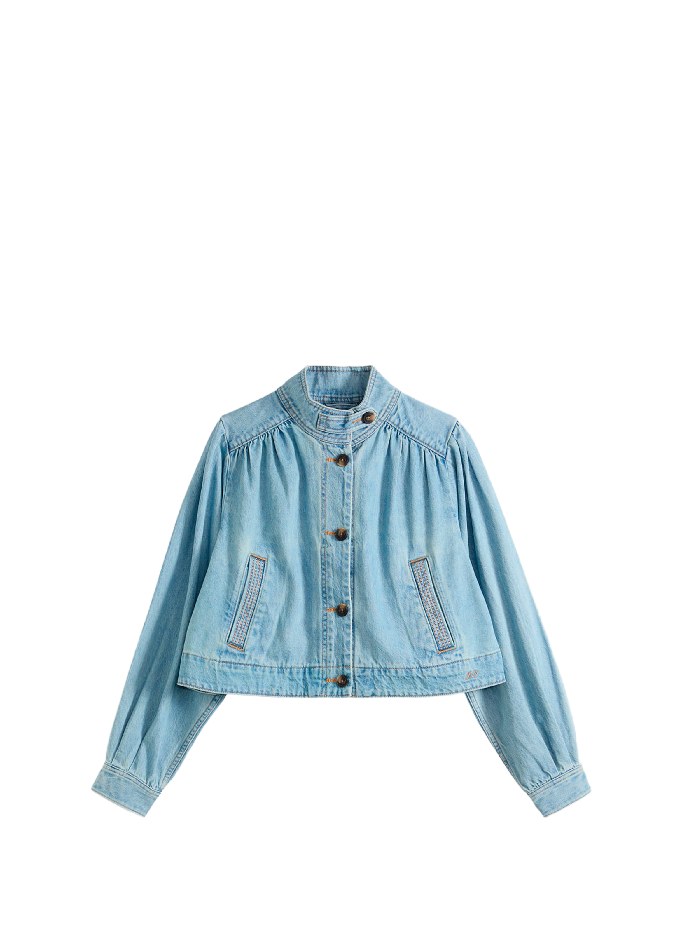 Pretty short cotton Parker jacket LEVI'S Blue