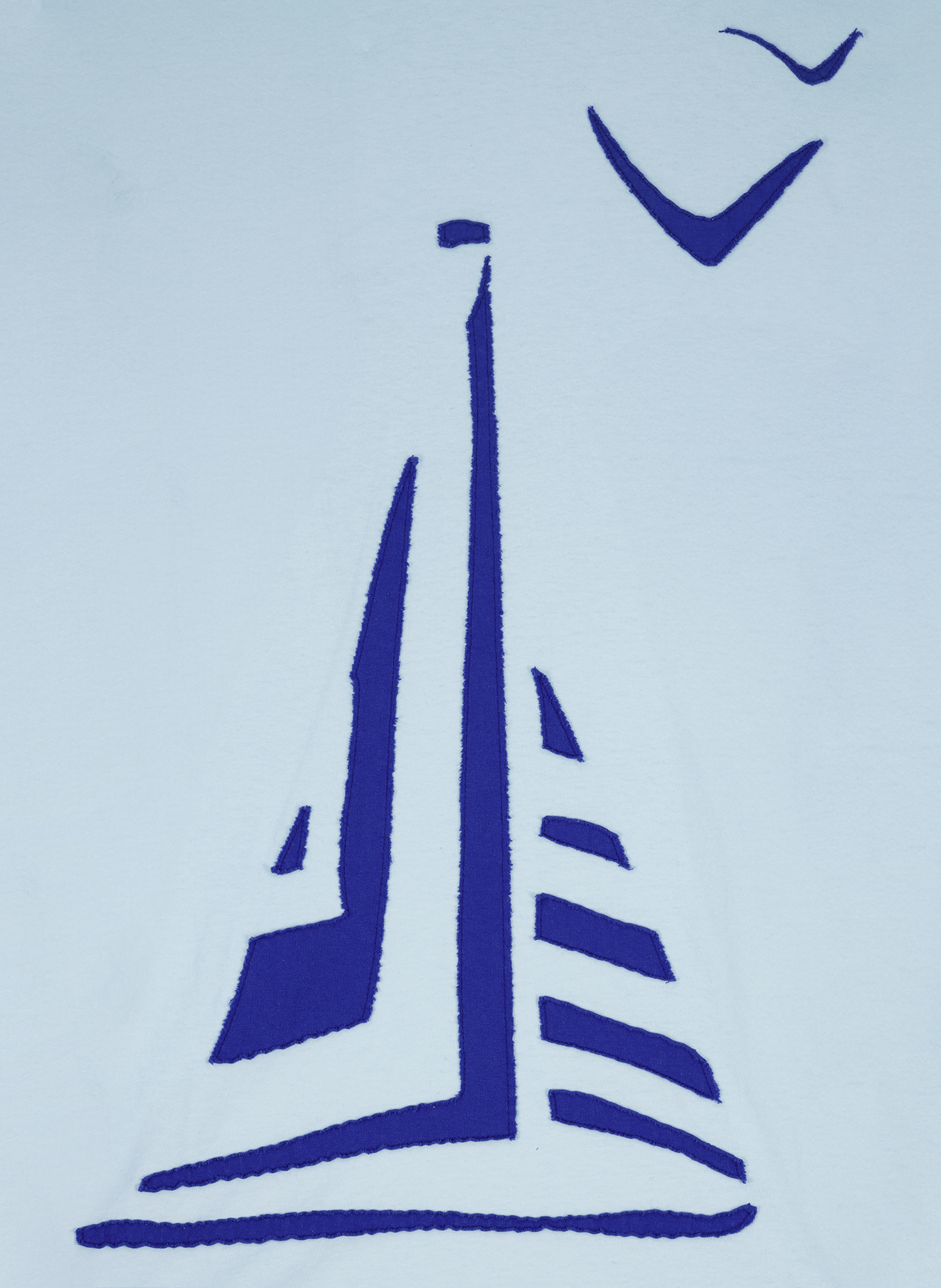 <p>T-shirt Patureau printed in organic cotton</p> MAISON LABICHE Blue